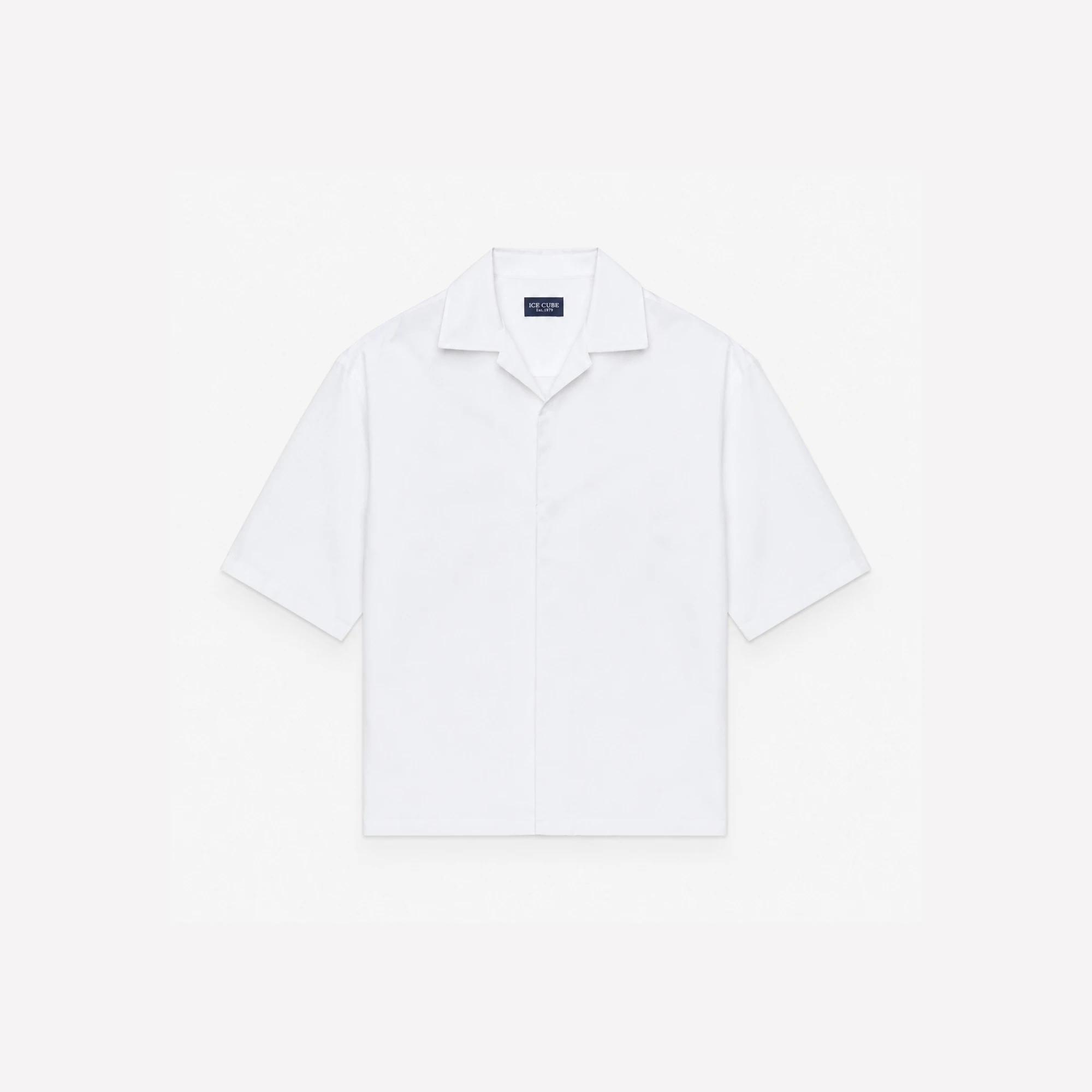 Men's Short-Sleeve Camp Collar Shirt media preview 2