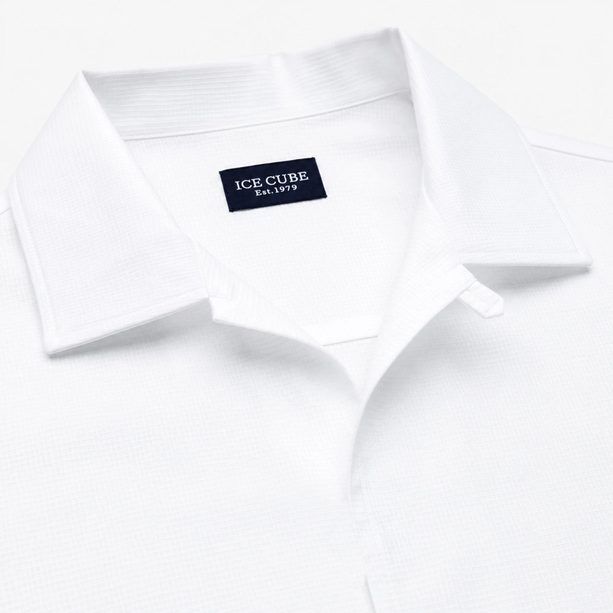 Men's Short-Sleeve Camp Collar Shirt media preview 3