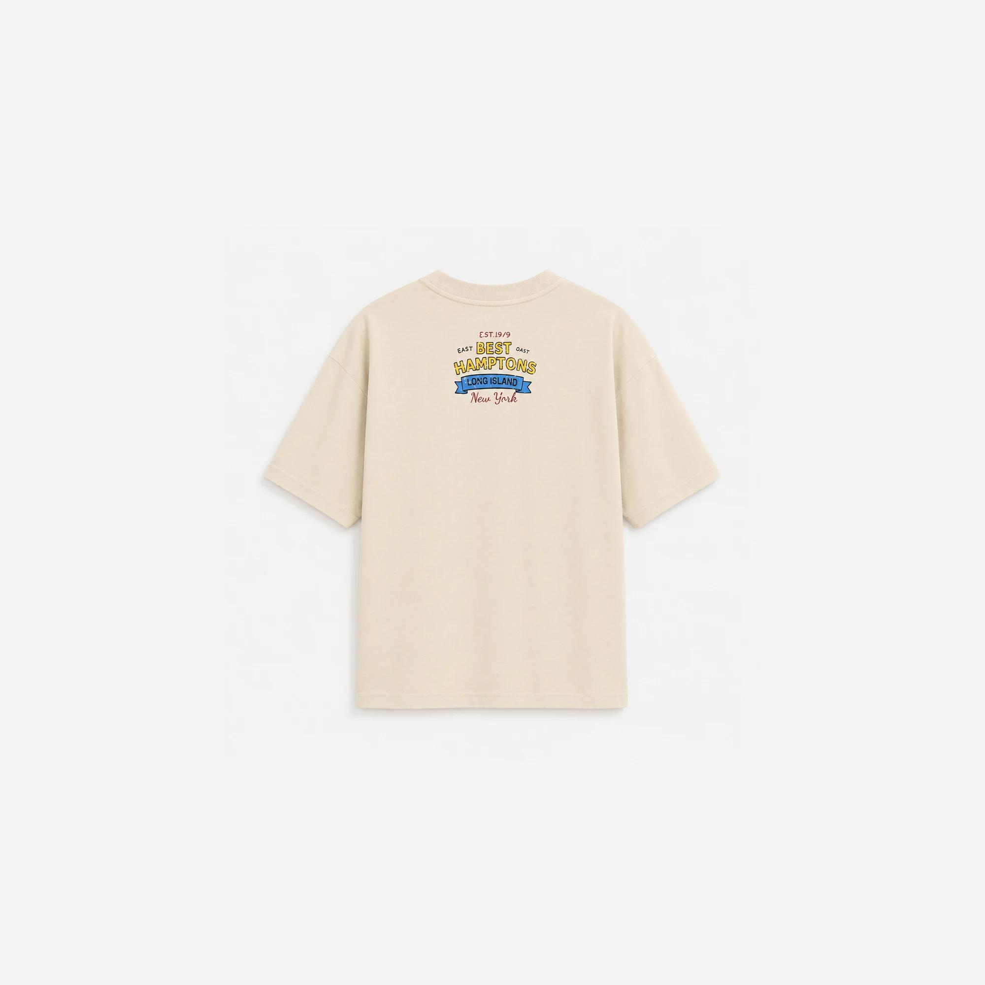 Printed cotton short-sleeved t-shirt for boys Thumbnail 4