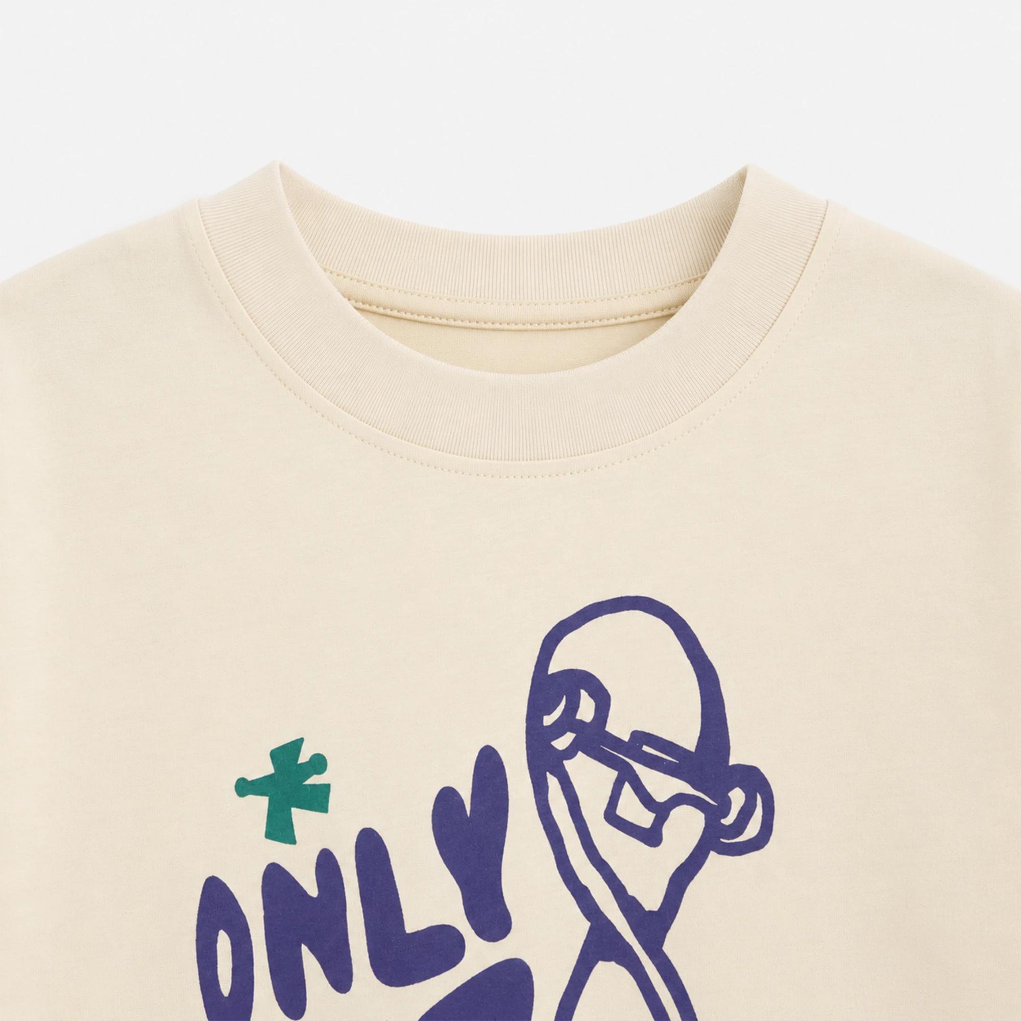 Printed cotton short-sleeved t-shirt for boys media preview 3