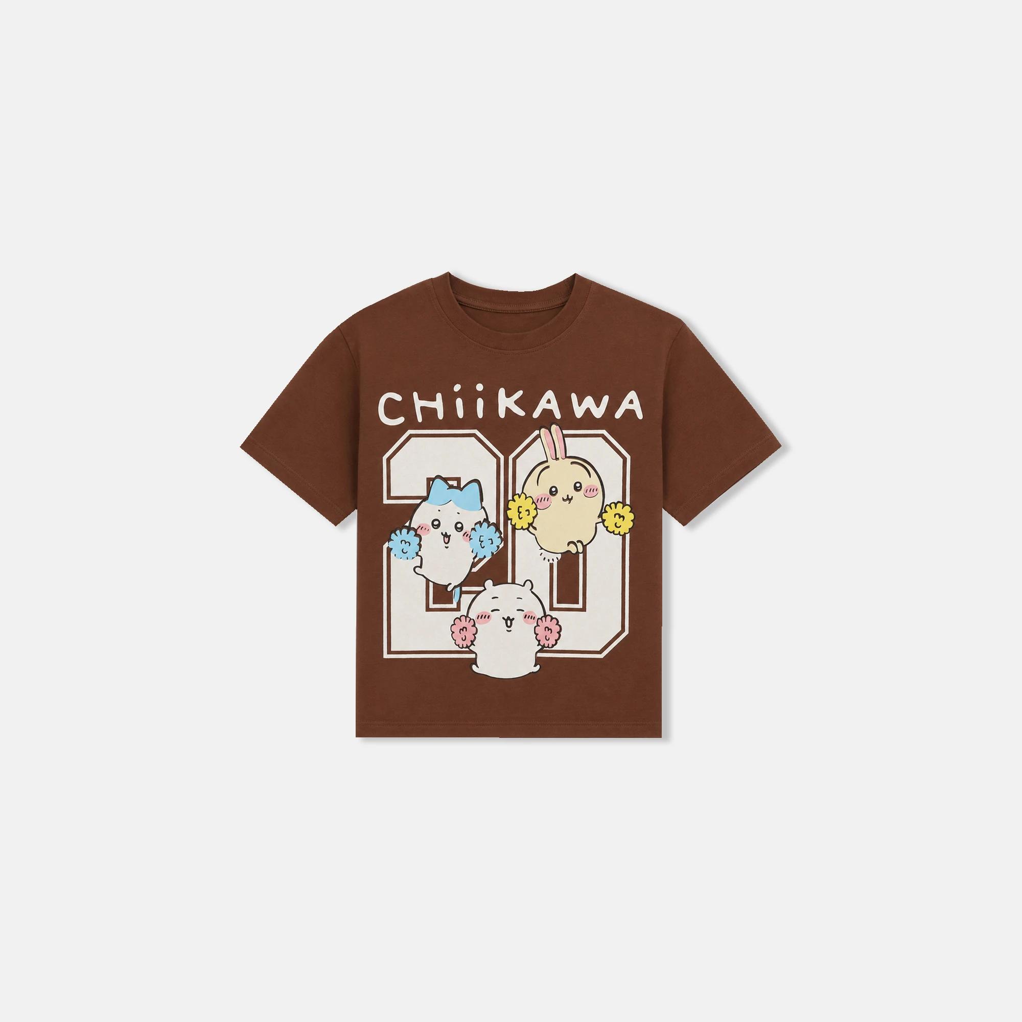Girls' cropped t-shirt with print Thumbnail 2