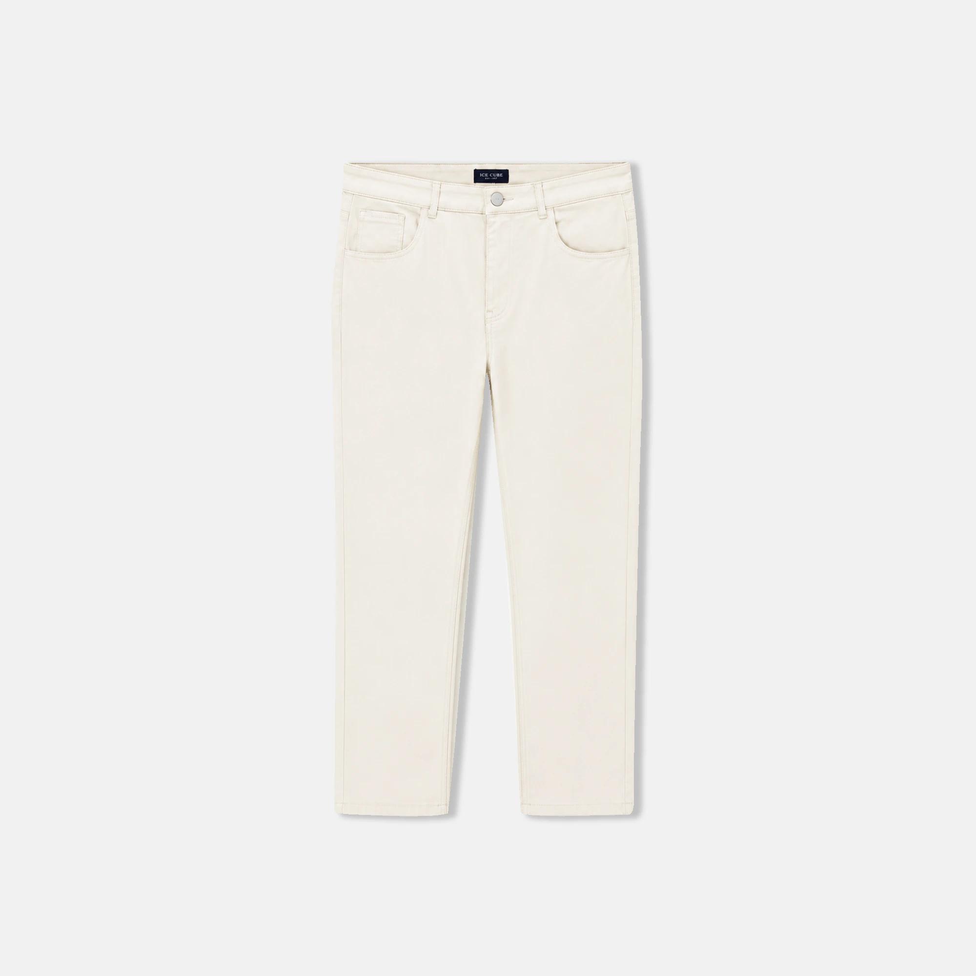 Men's Slim Fit Linen-Cotton Stretch Pants alternative product image