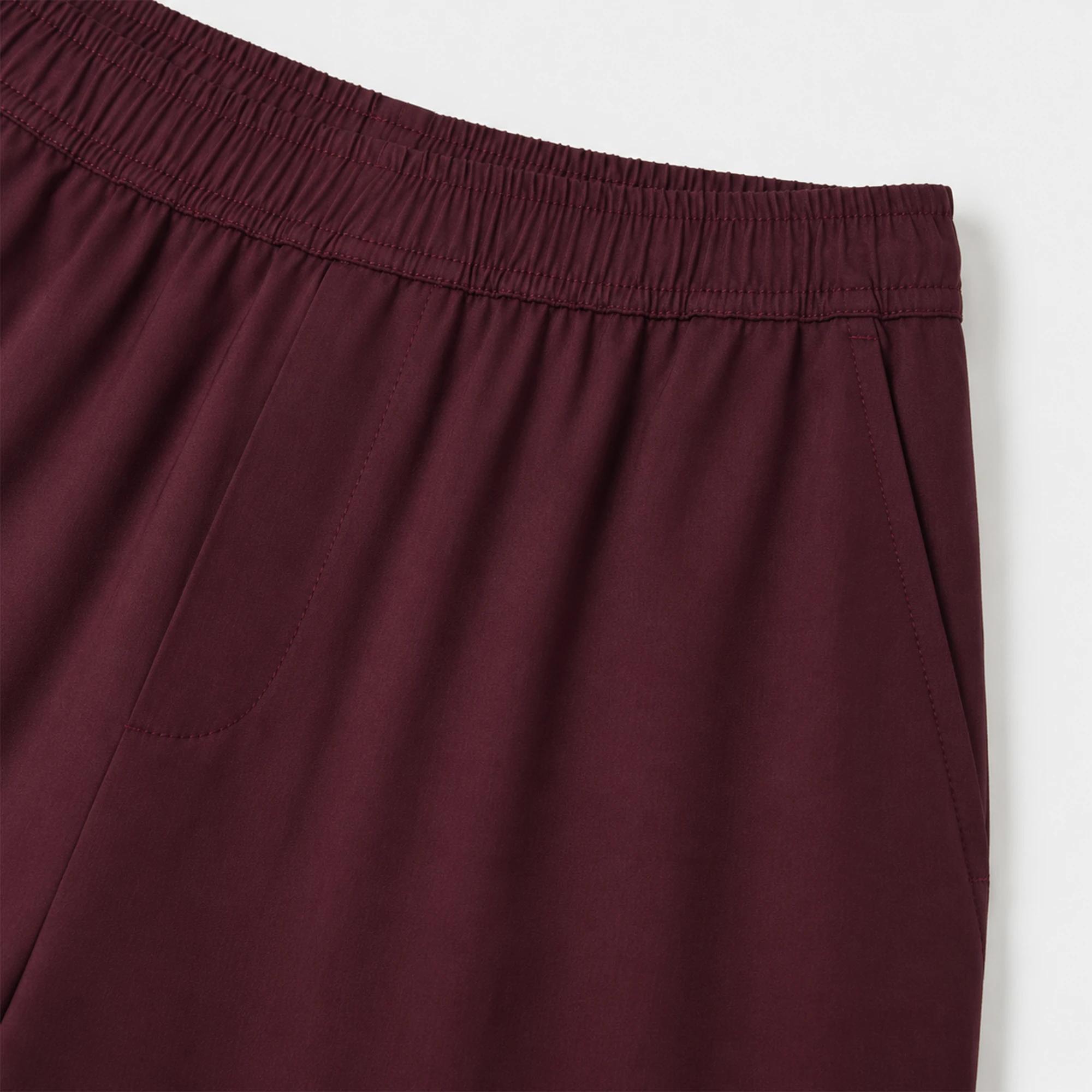 Women's wide-leg trousers with an elastic waist media preview 3