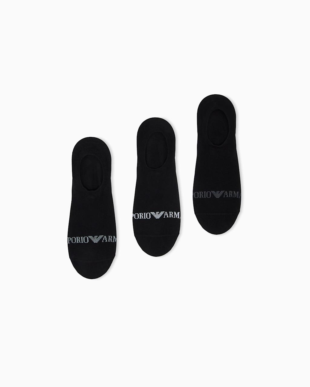 طقم جوارب قصيرة (فوتي) من أرماني مكون من 3 أزواج alternative product image