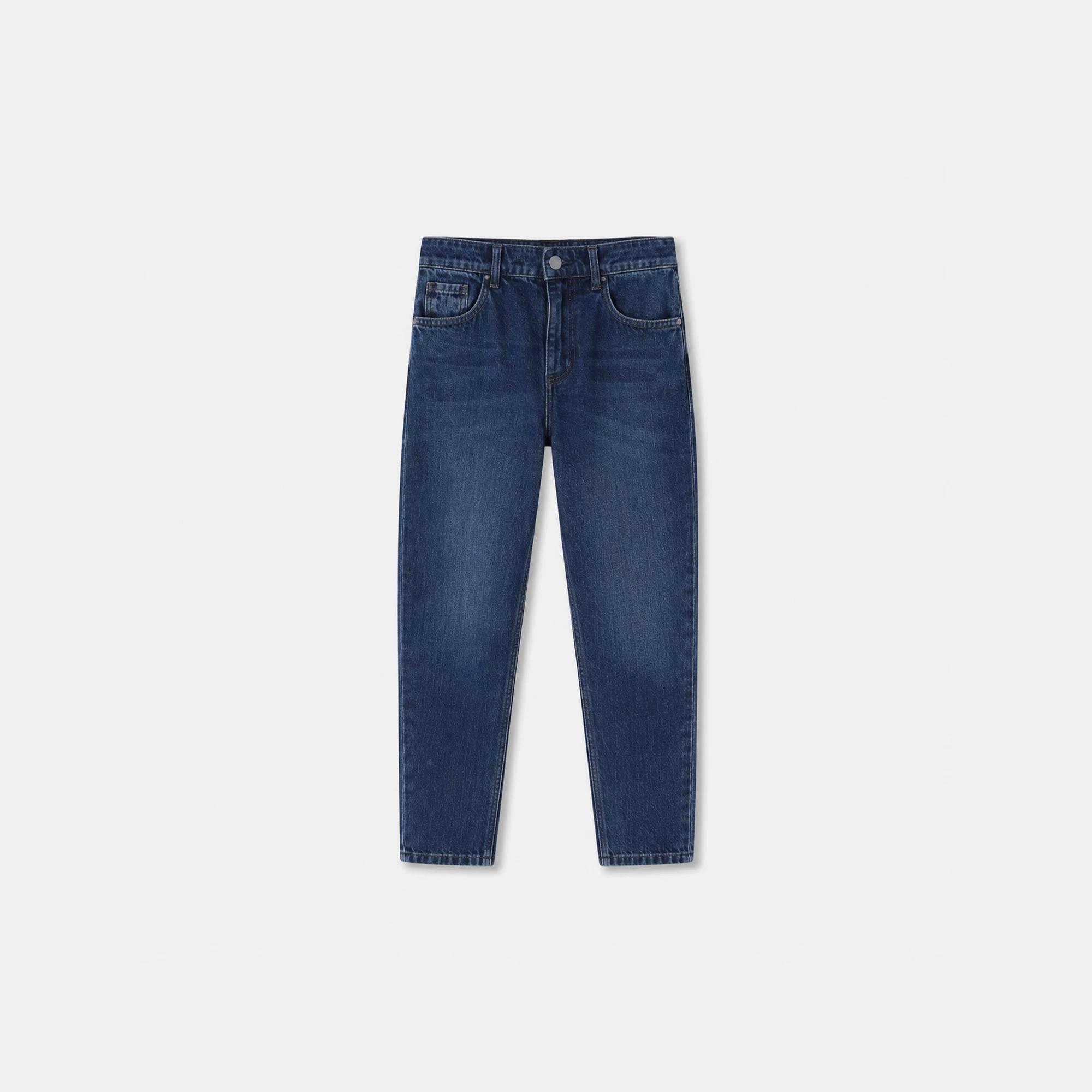 بنطال جينز كلاسيكي مستقيم الساق للأولاد alternative product image