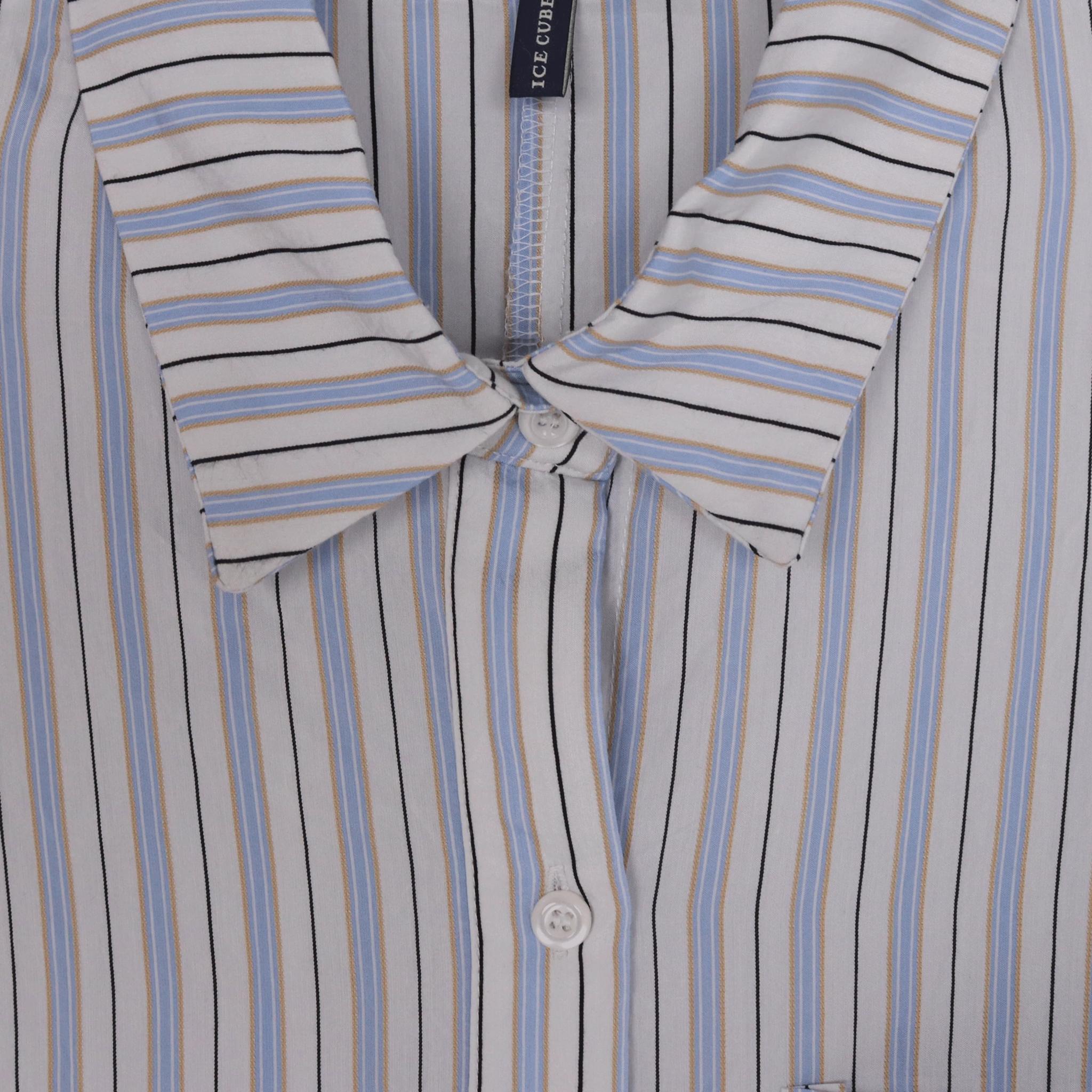 Women's Viscose Blend Striped Shirts image preview 2