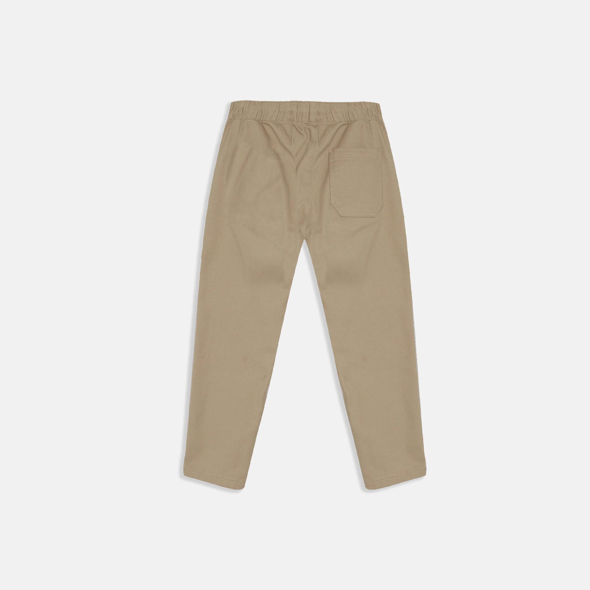Boys' Cotton-Spandex Chino Trousers media preview 3