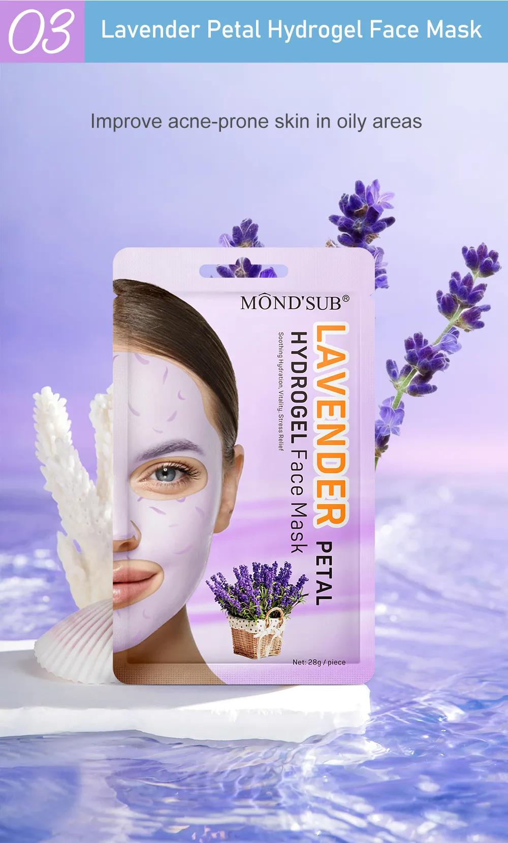 قناع الوجه هيدروجيل بتلات اللافندر product image