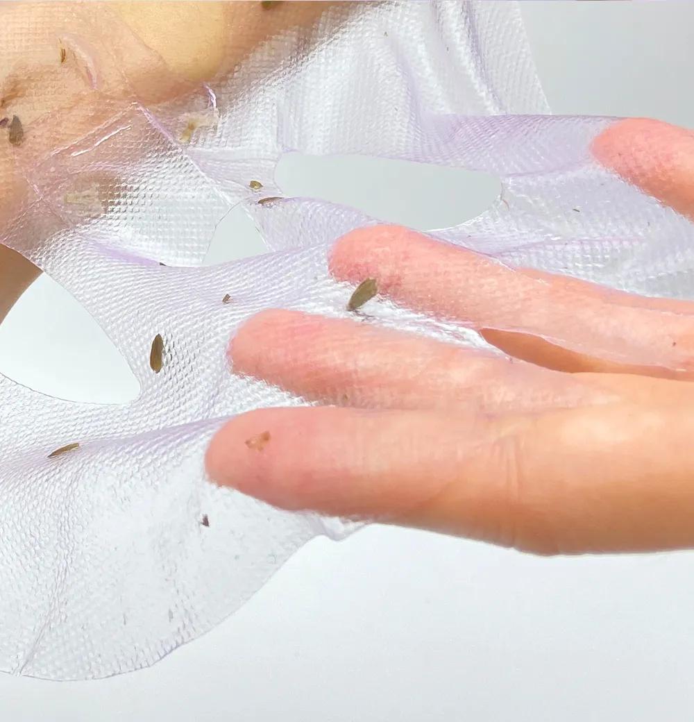 Lavender Petal Hydrogel Face Mask media preview 3