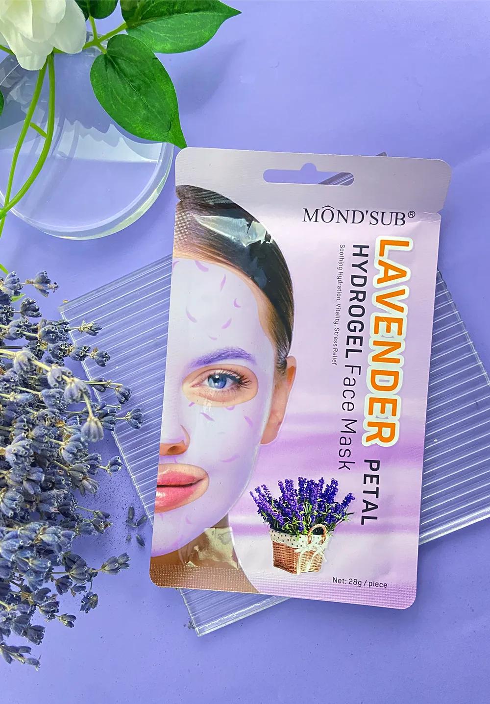 Lavender Petal Hydrogel Face Mask media preview 4
