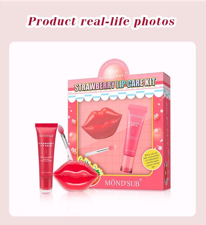 مجموعة العناية بالشفاه بالفراولة product image