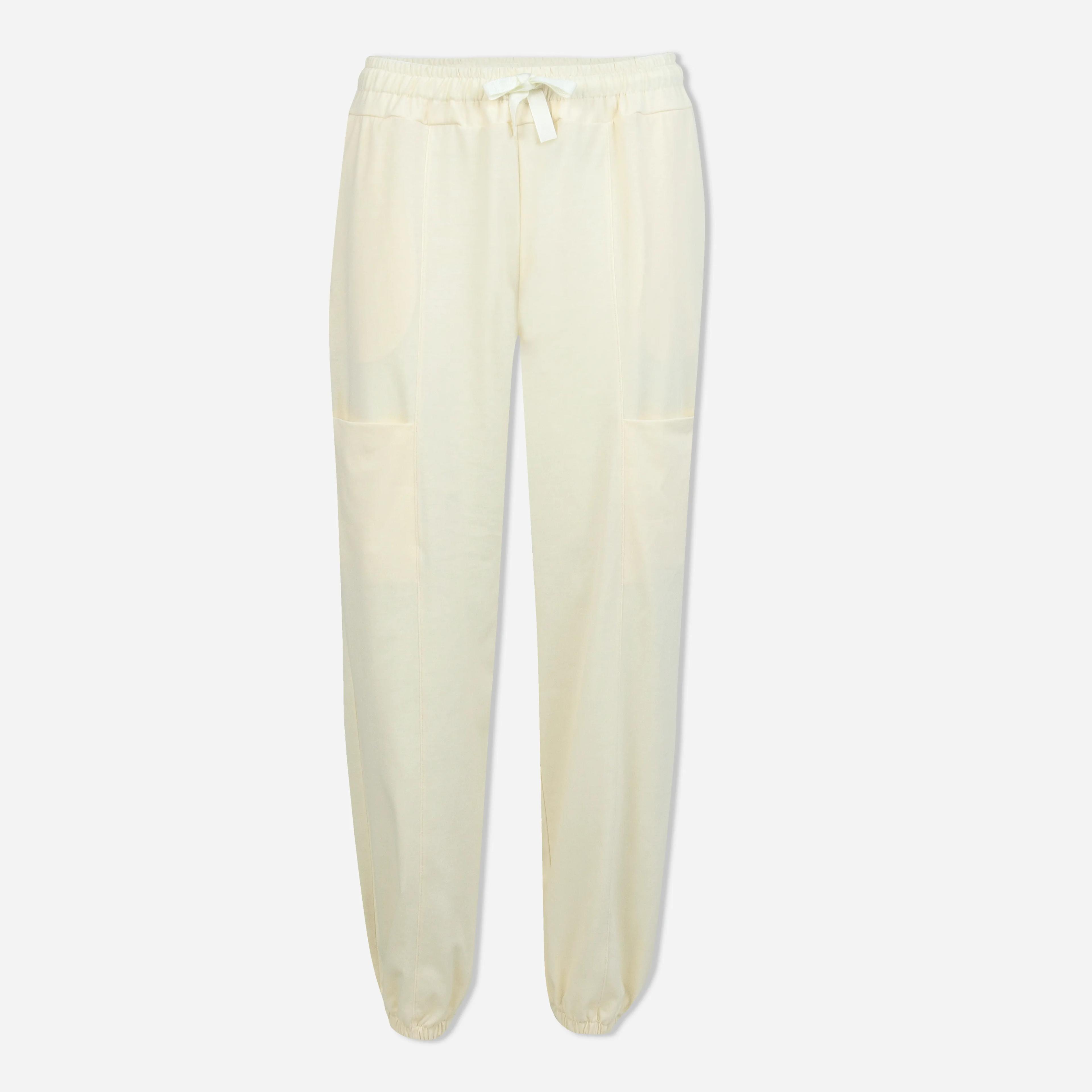 Women's Cotton Blend Drawstring Cargo Joggers" Thumbnail 1