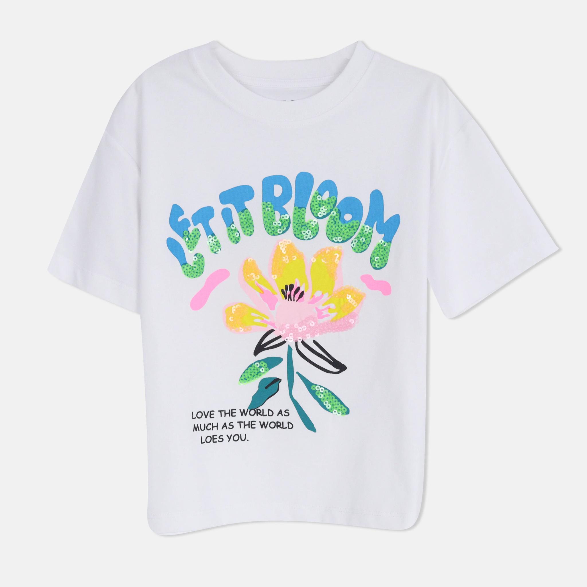 تي شيرت بناتي جرافيكي للبنات product image