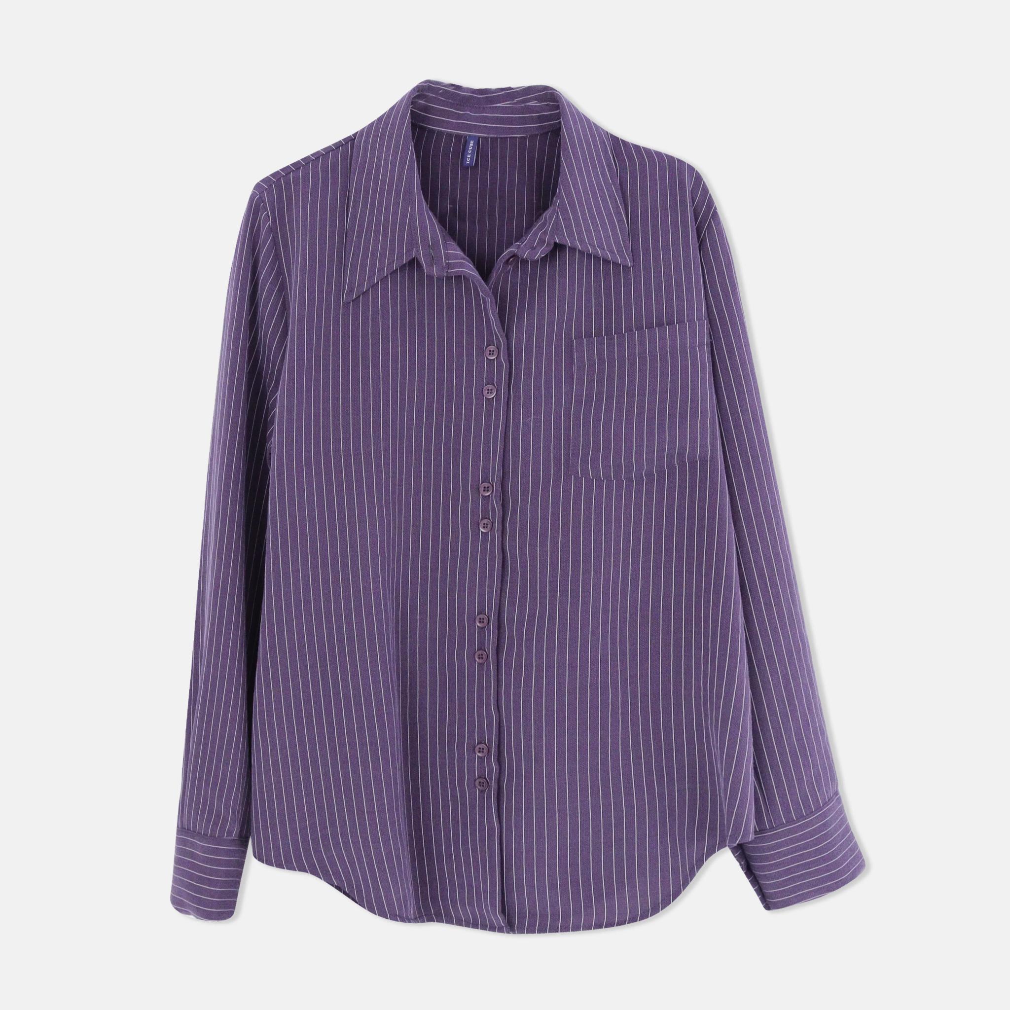 قميص نسائي أنيق بتصميم مخطط product image