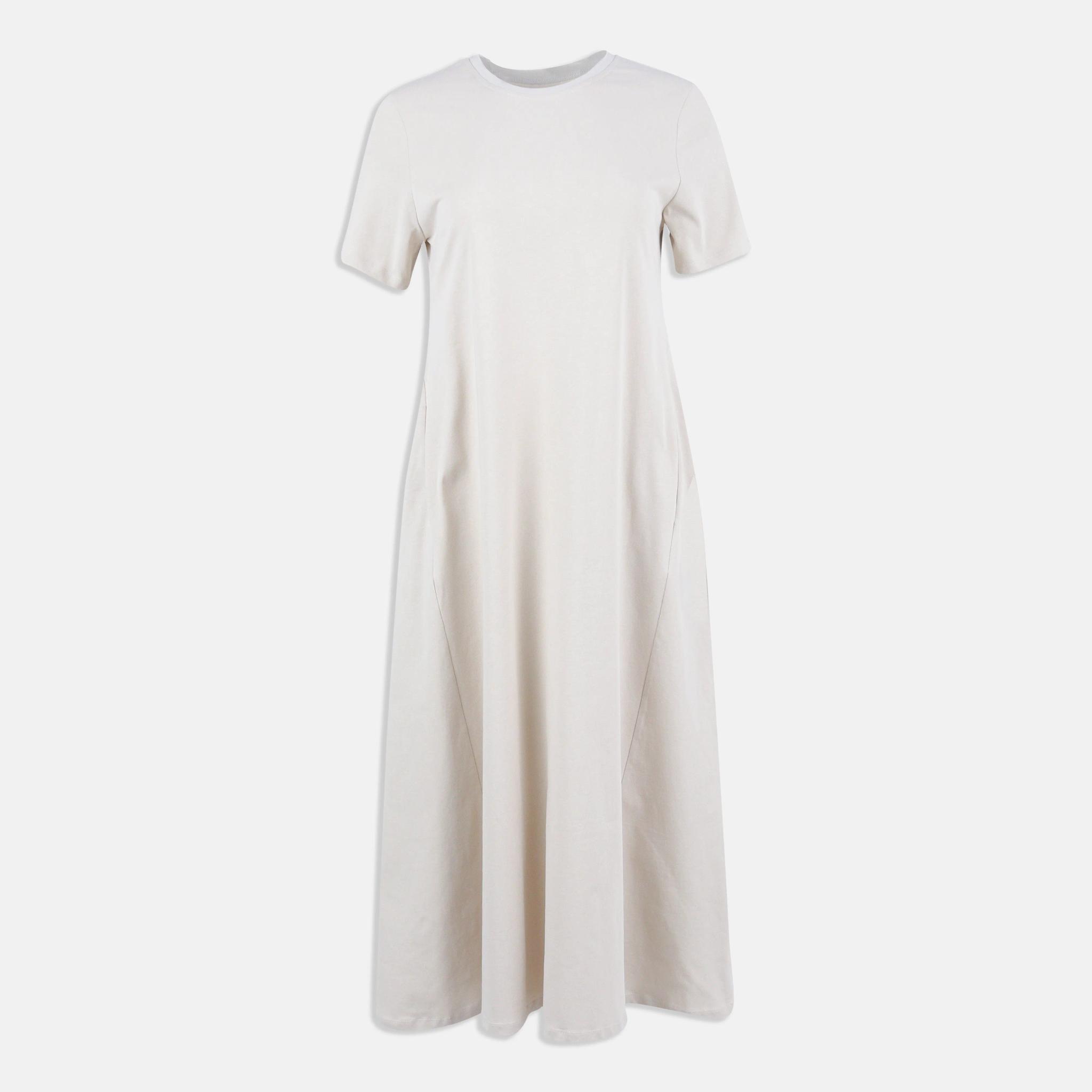 Women's Cotton A-Line Midi T-Shirt Dress product image