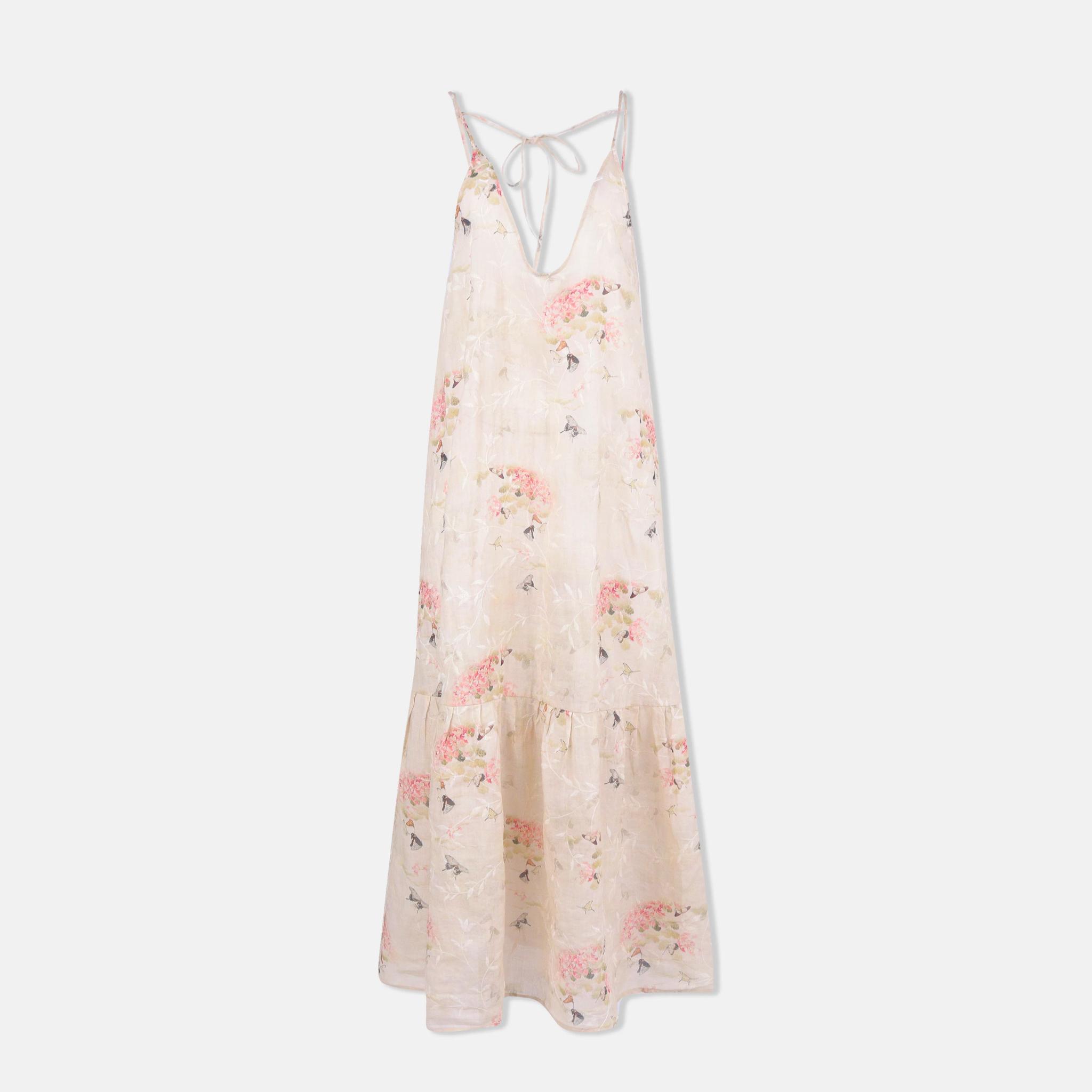 Women's Floral V-Neck Maxi Dress product image