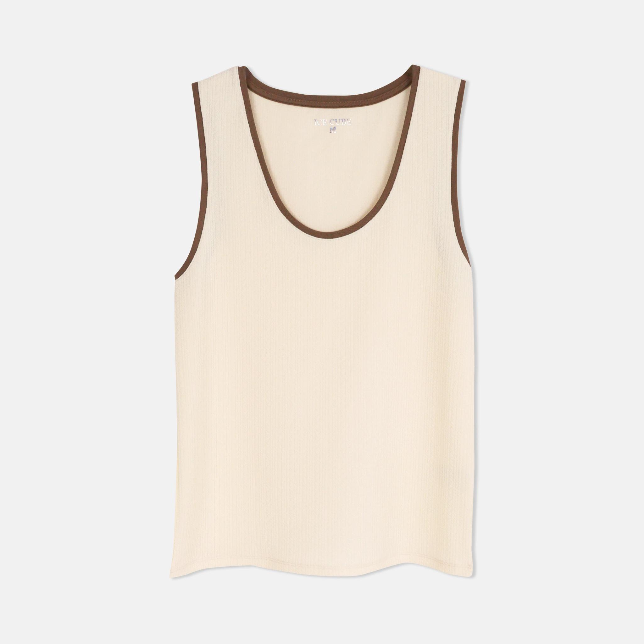 تانك توب نسائي محبوك بطبقات وملائم product image