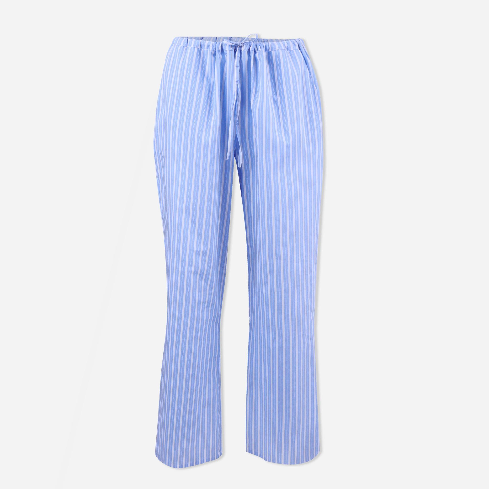 بنطلون نسائي مخطط برباط product image