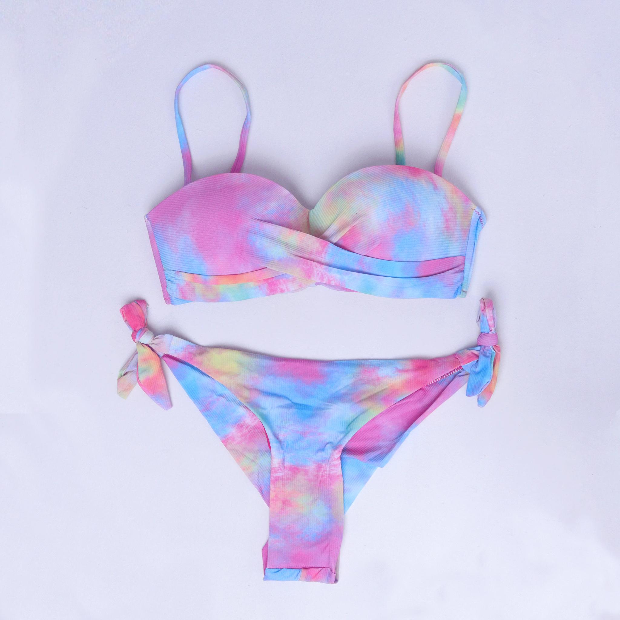 ملابس سباحة إيطالية فاخرة بلون مارشميلو product image