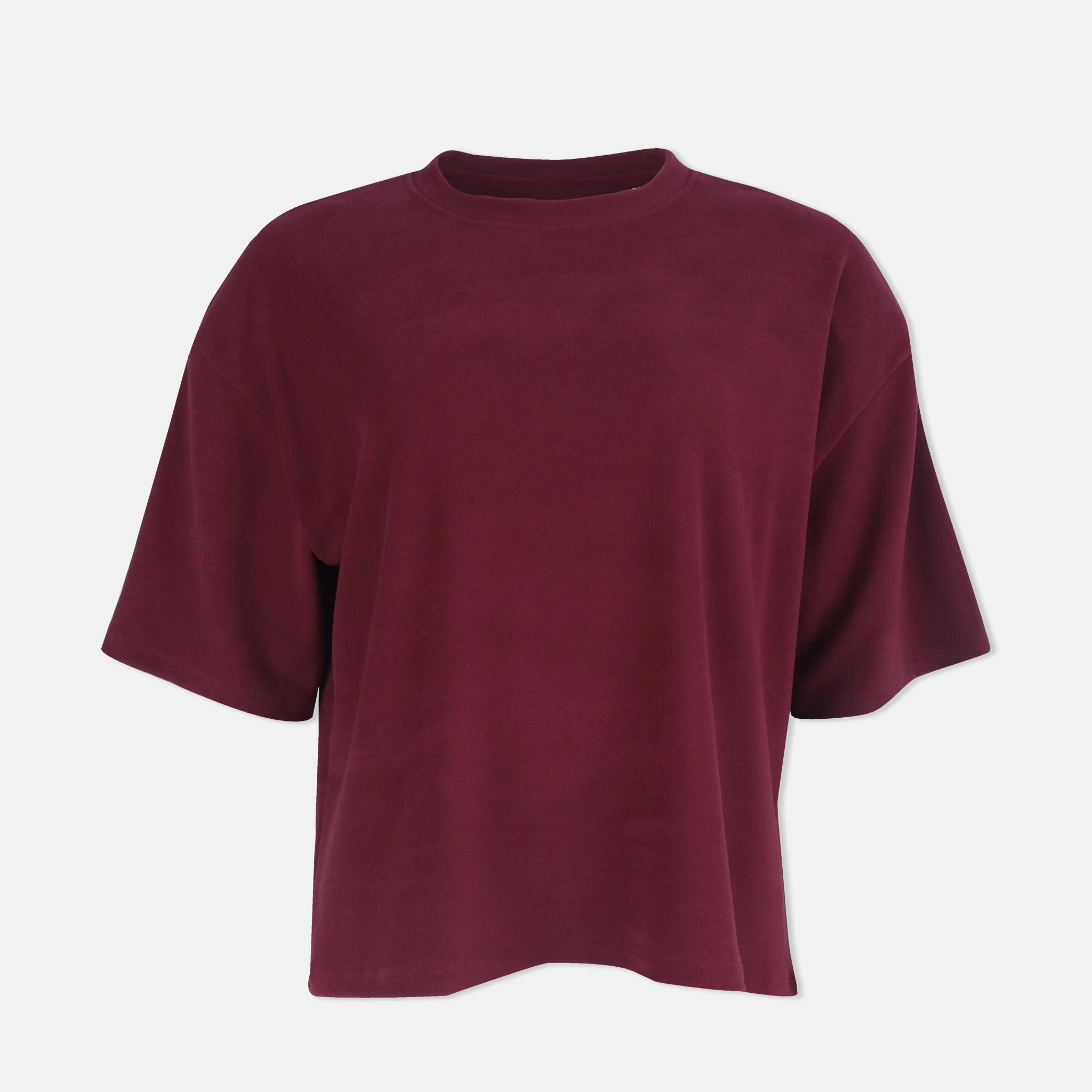 تي شيرت نسائي من مزيج الفيسكوز برقبة دائرية product image