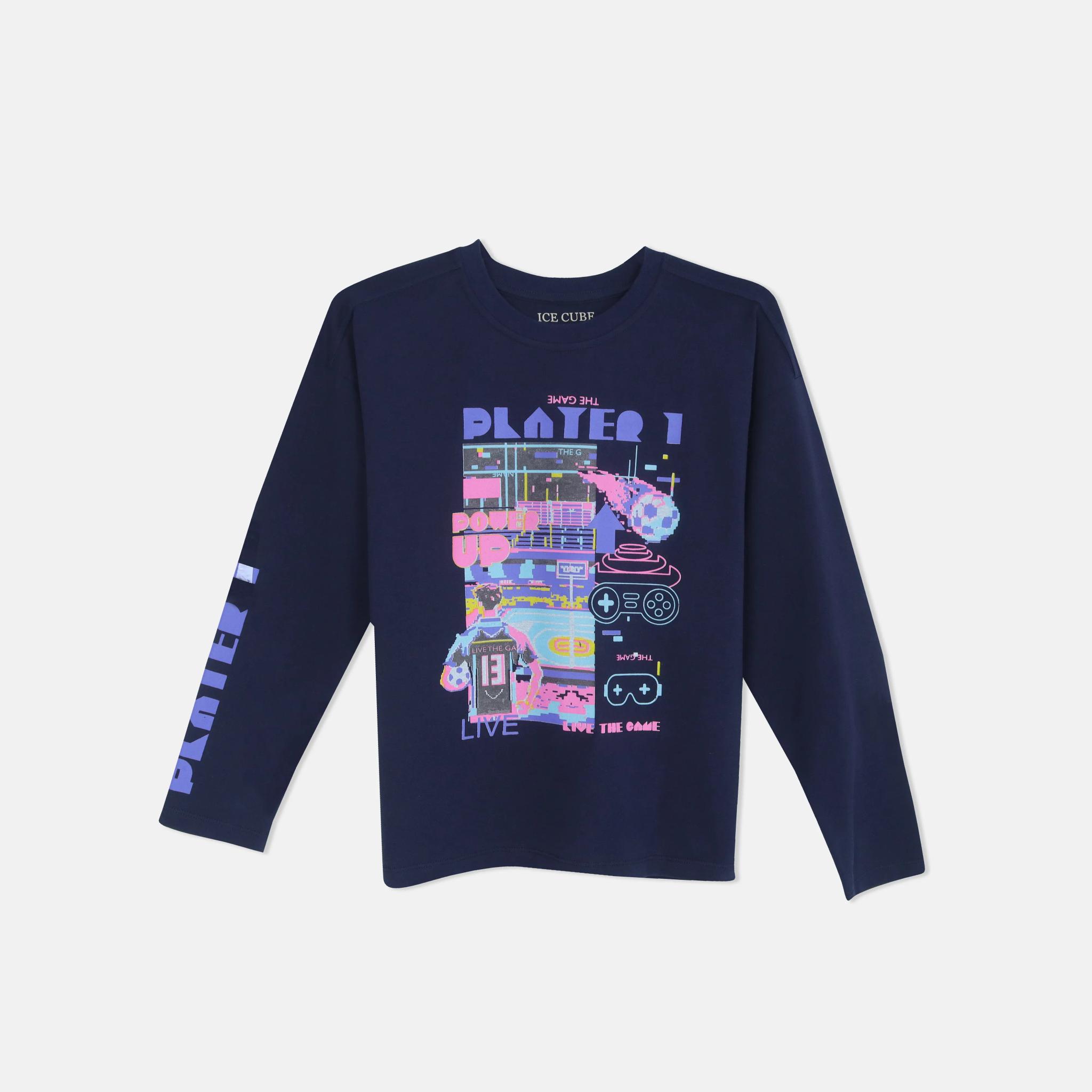 Boys' Retro Arcade Long Sleeve T-Shirt product image