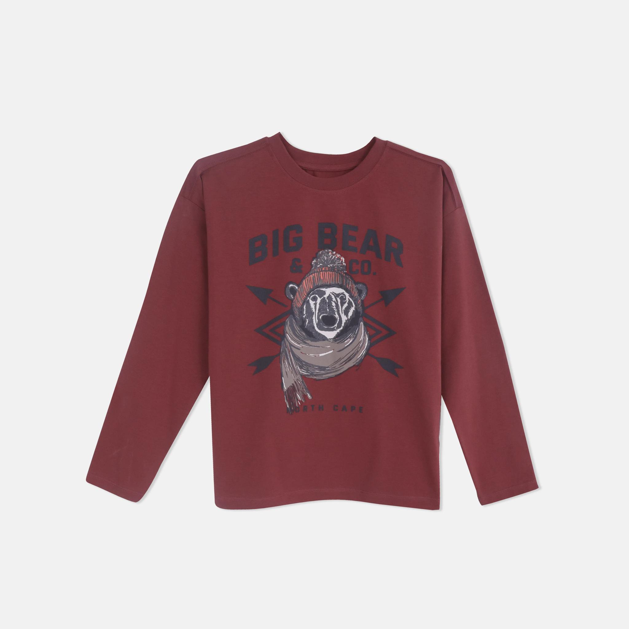 Boy's Long Sleeve Graphic Sweater product image