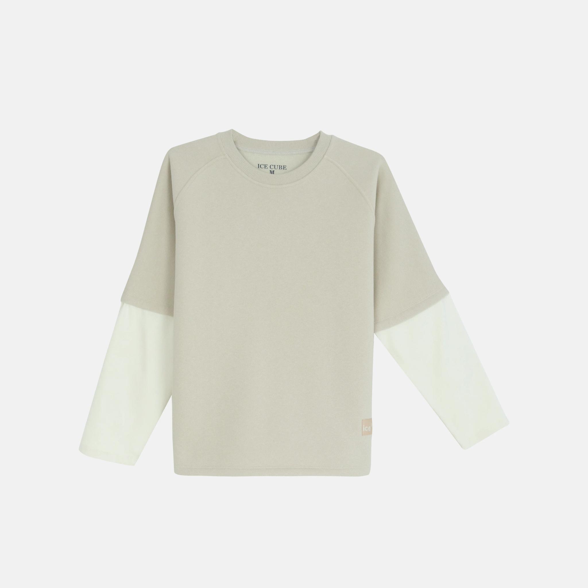 Boys' two-tone multi-layered T-shirt product image
