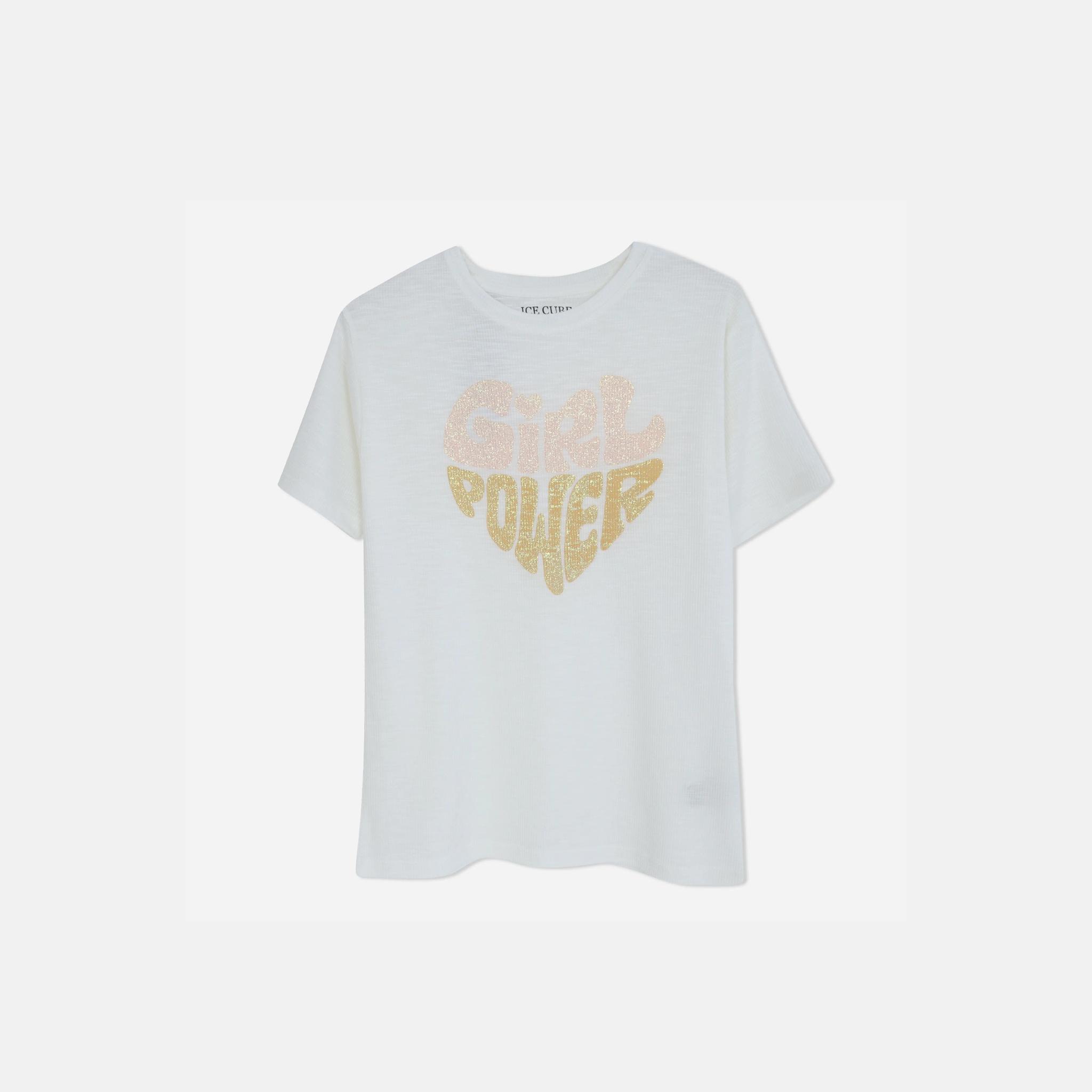 تي شيرت جرافيكي مزين بقلب "فتاة" product image