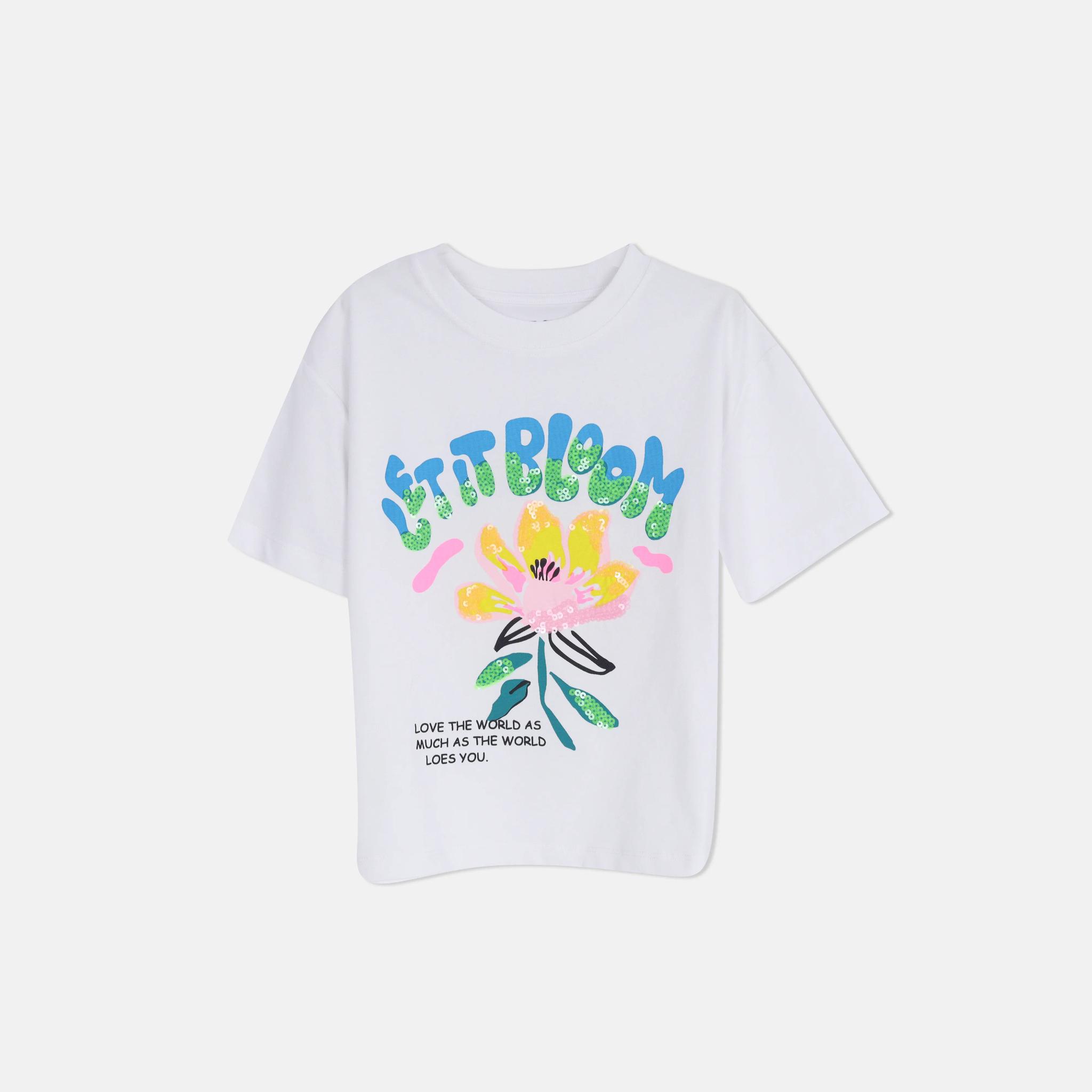 تي شيرت بناتي جرافيكي للبنات product image