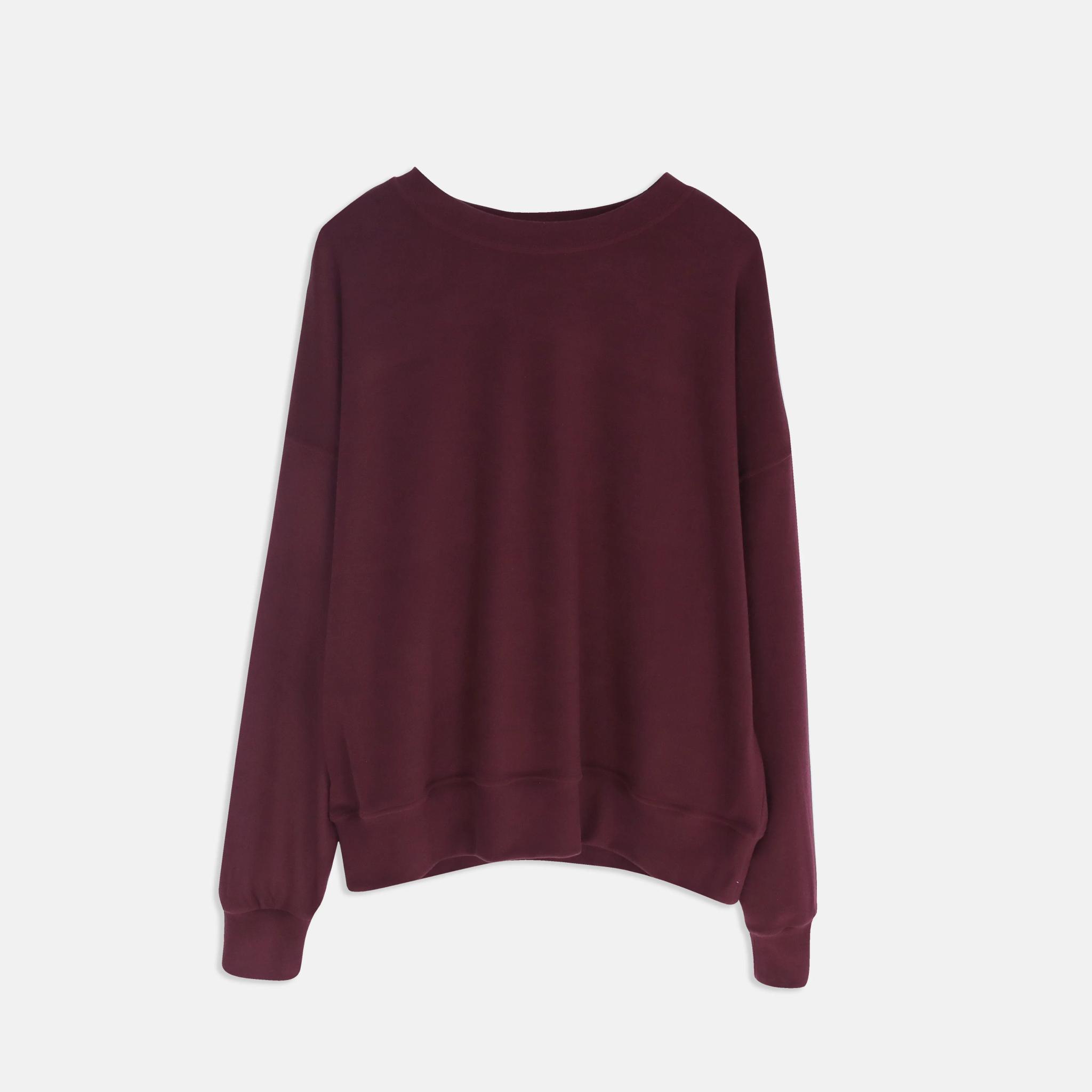 قميص كلاسيكي برقبة دائرية وأكمام راجلان product image