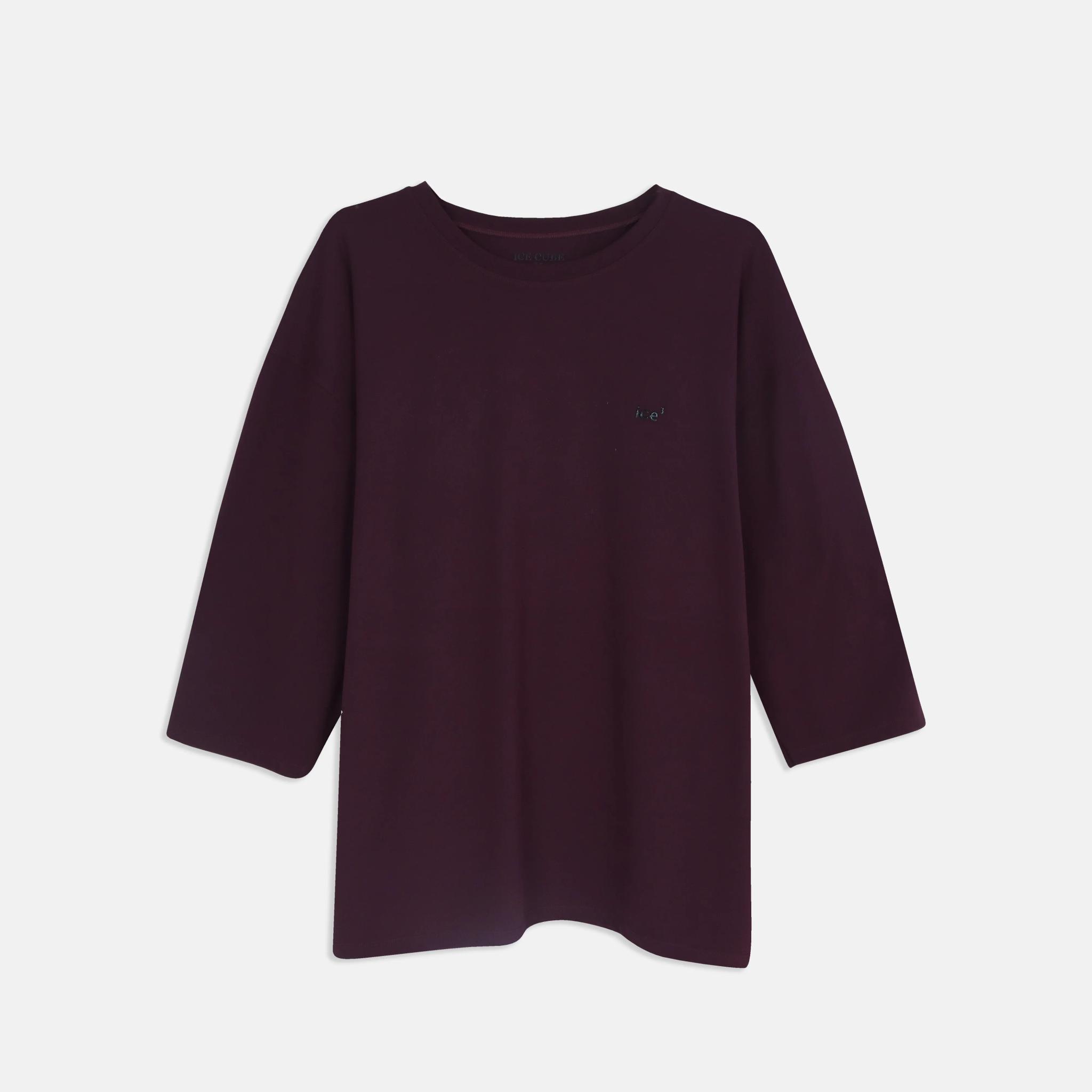 بلوزة نسائية بأكمام 3/4 ورقبة دائرية product image