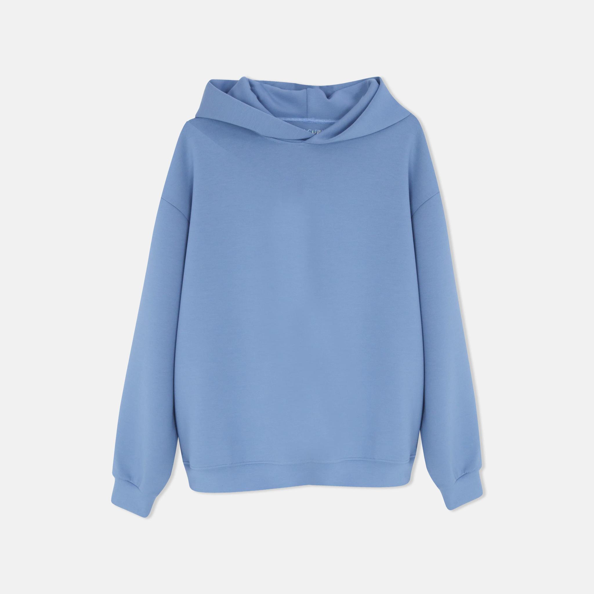 سويت شيرت نسائي قصير مع غطاء للرأس product image