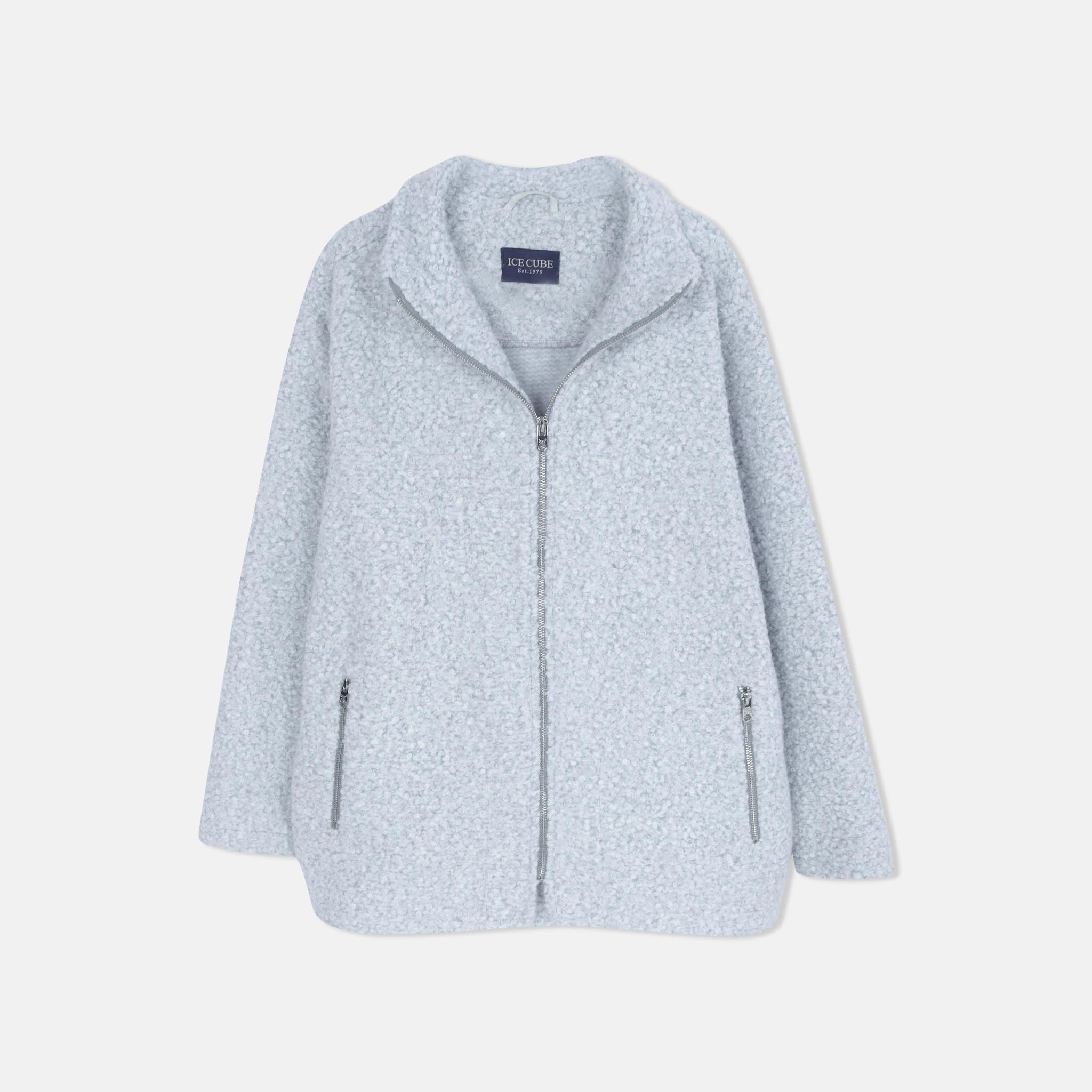 سترة بوكلي نسائية بسحاب كامل product image