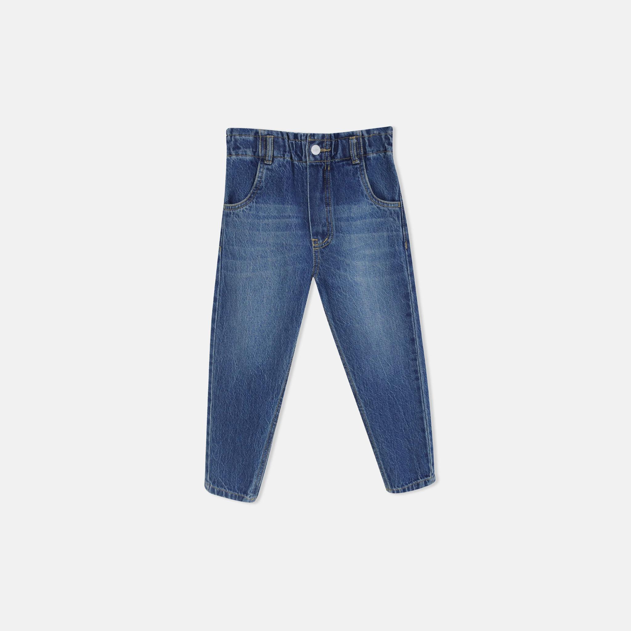 Soft jeans for girls with a classic cut product image