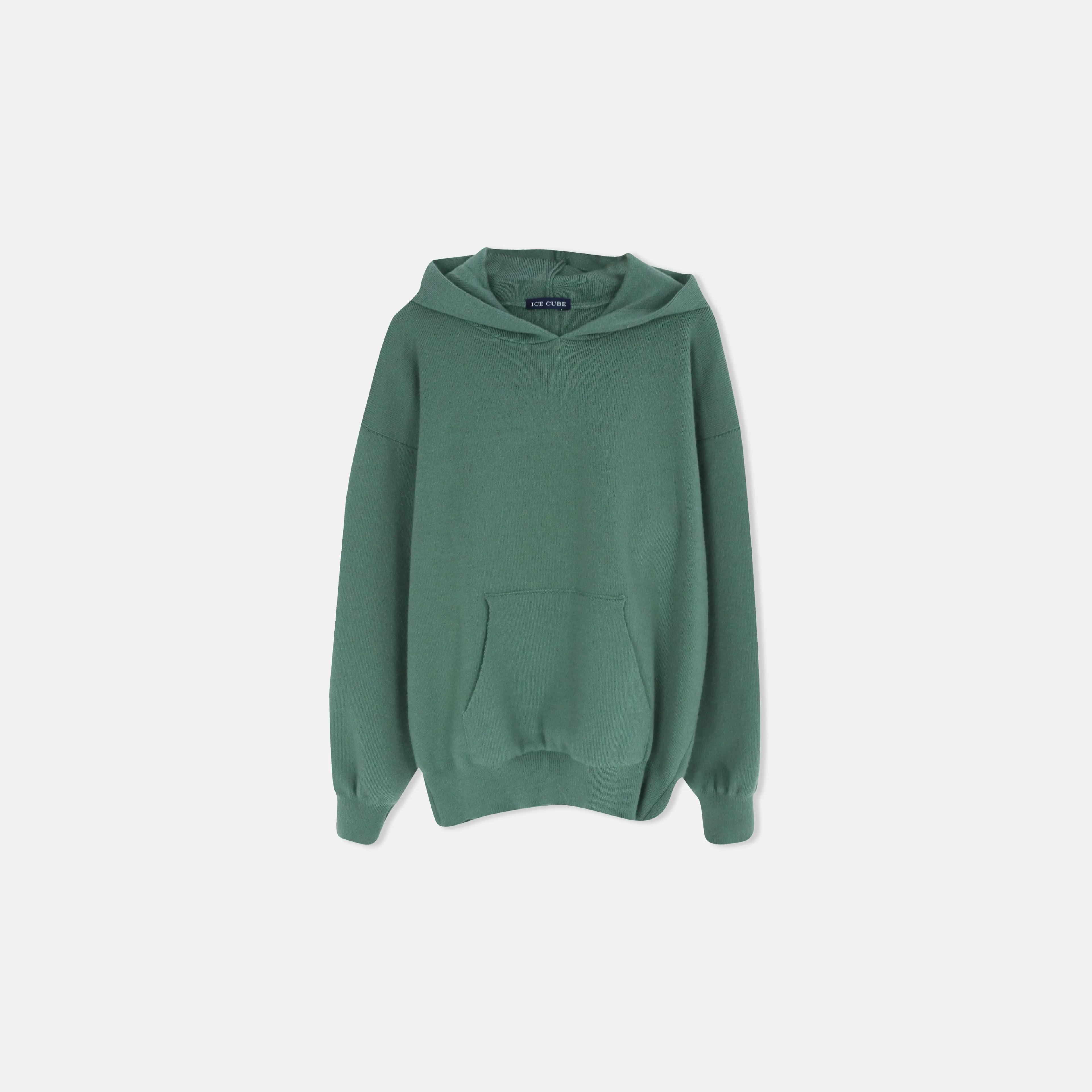 سترة بغطاء رأس ناعمة الملمس للأولاد مع جيب أمامي Thumbnail 4