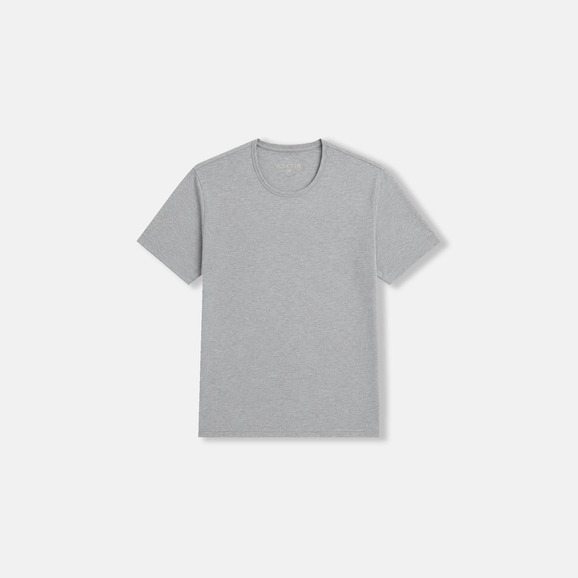 تيشيرت رجالي قطني مطاطي برقبة دائرية product image