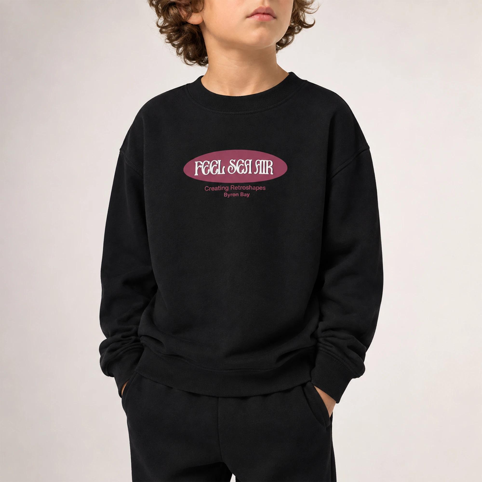 سويت شيرت للأولاد بياقة دائرية وطبعة product image