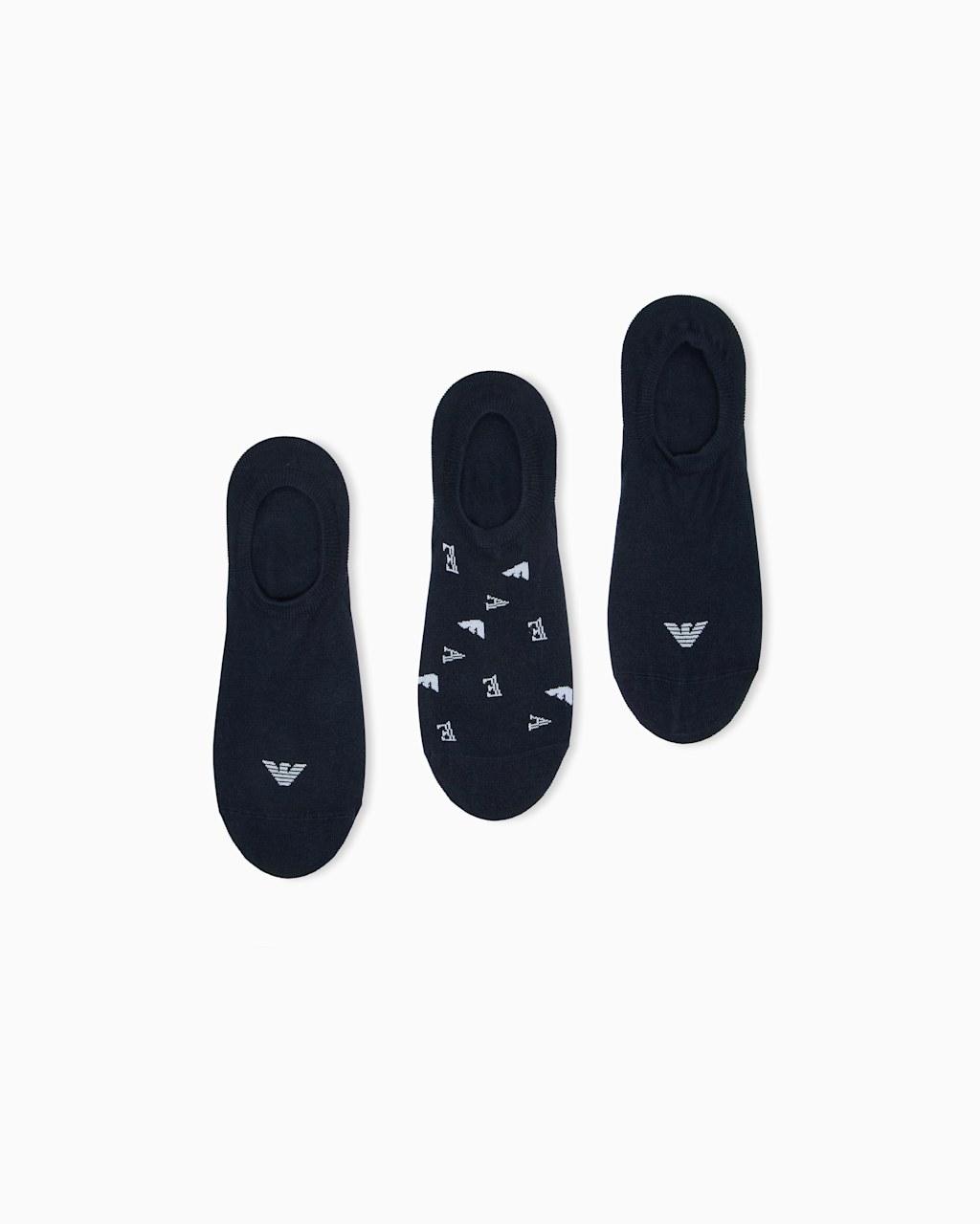 طقم جوارب قصيرة (فوتي) من أرماني مكون من 3 أزواج product image