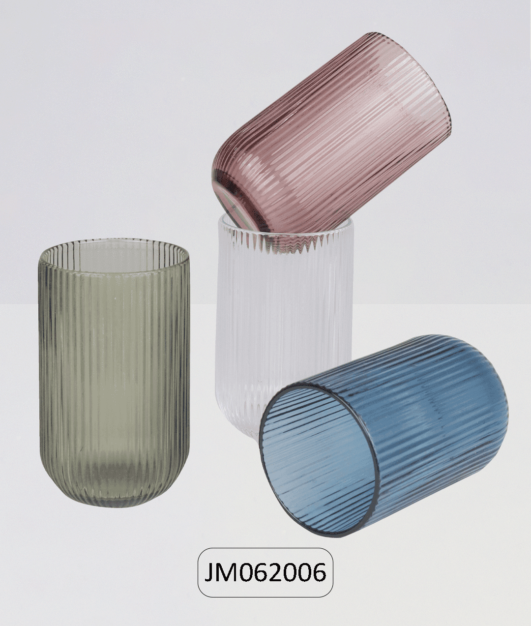 Solid Color Glass High Cup product image