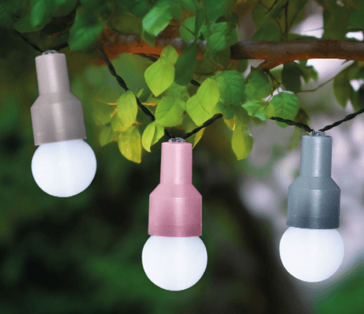 SET OF 10 Solar Bulb String Light product image