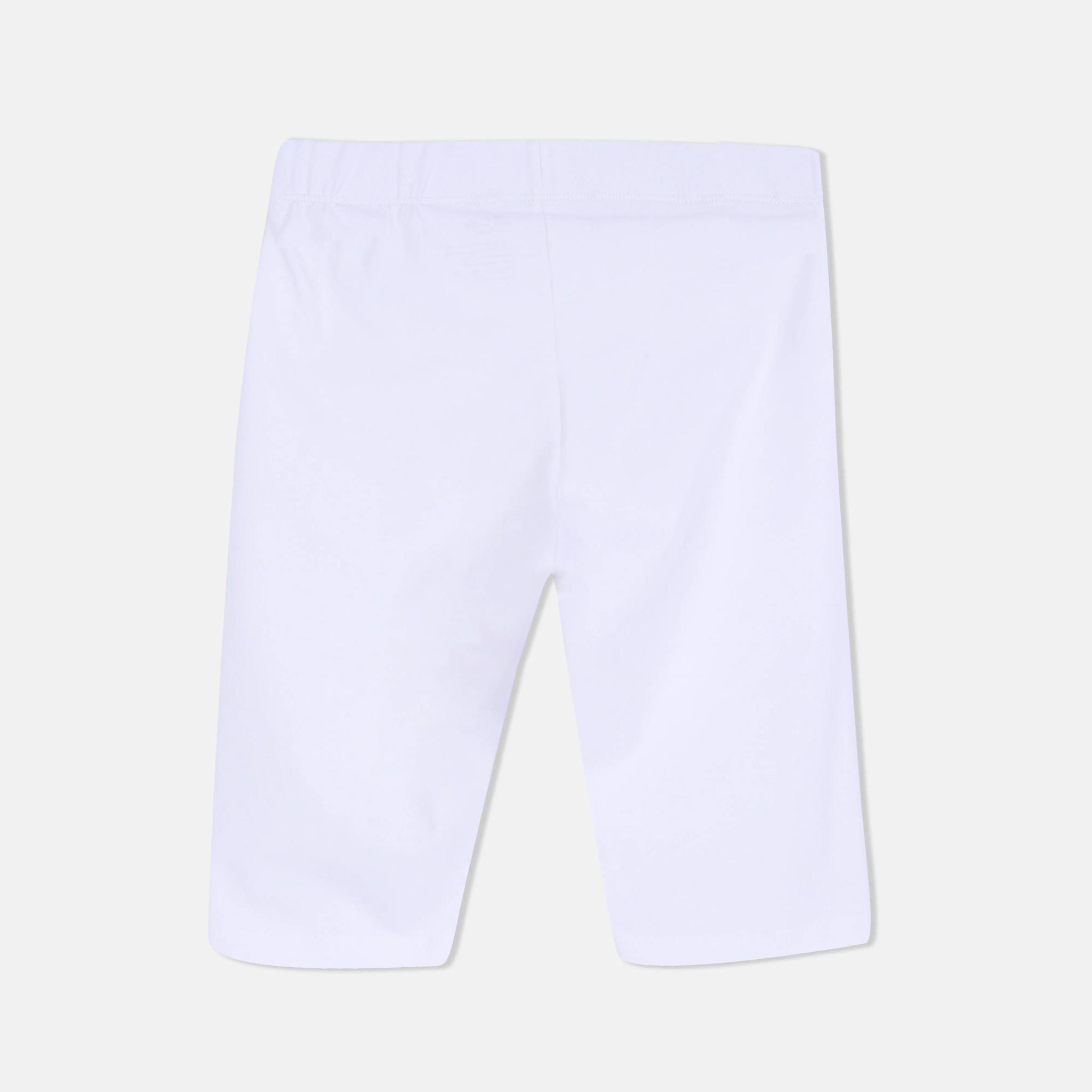 Girls' Plain Cotton Capris media preview 3