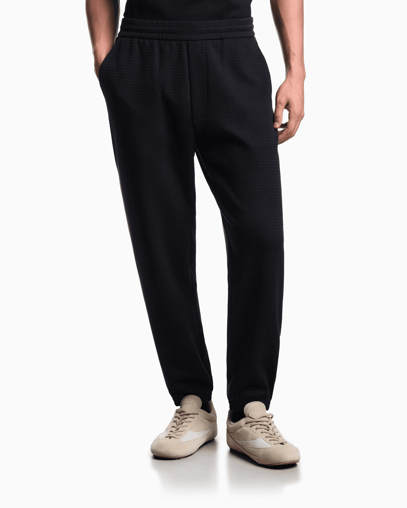 Men's premium lyocell blend trousers media preview 2