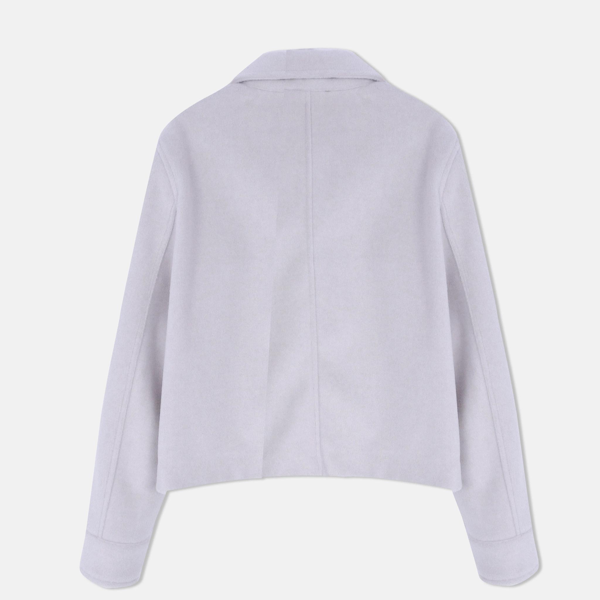 Women's Boxy Cropped Jacket media preview 3