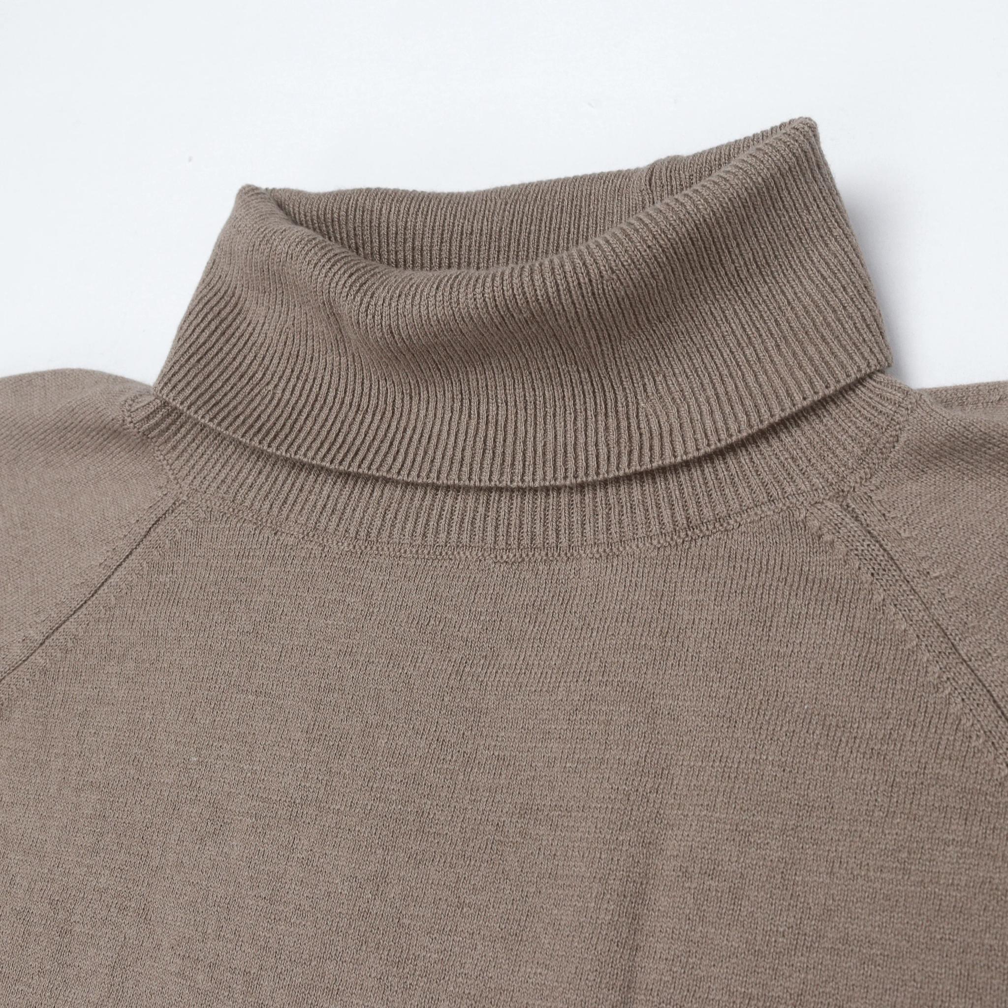 HIGH NECK KNIT SWEATER media preview 2