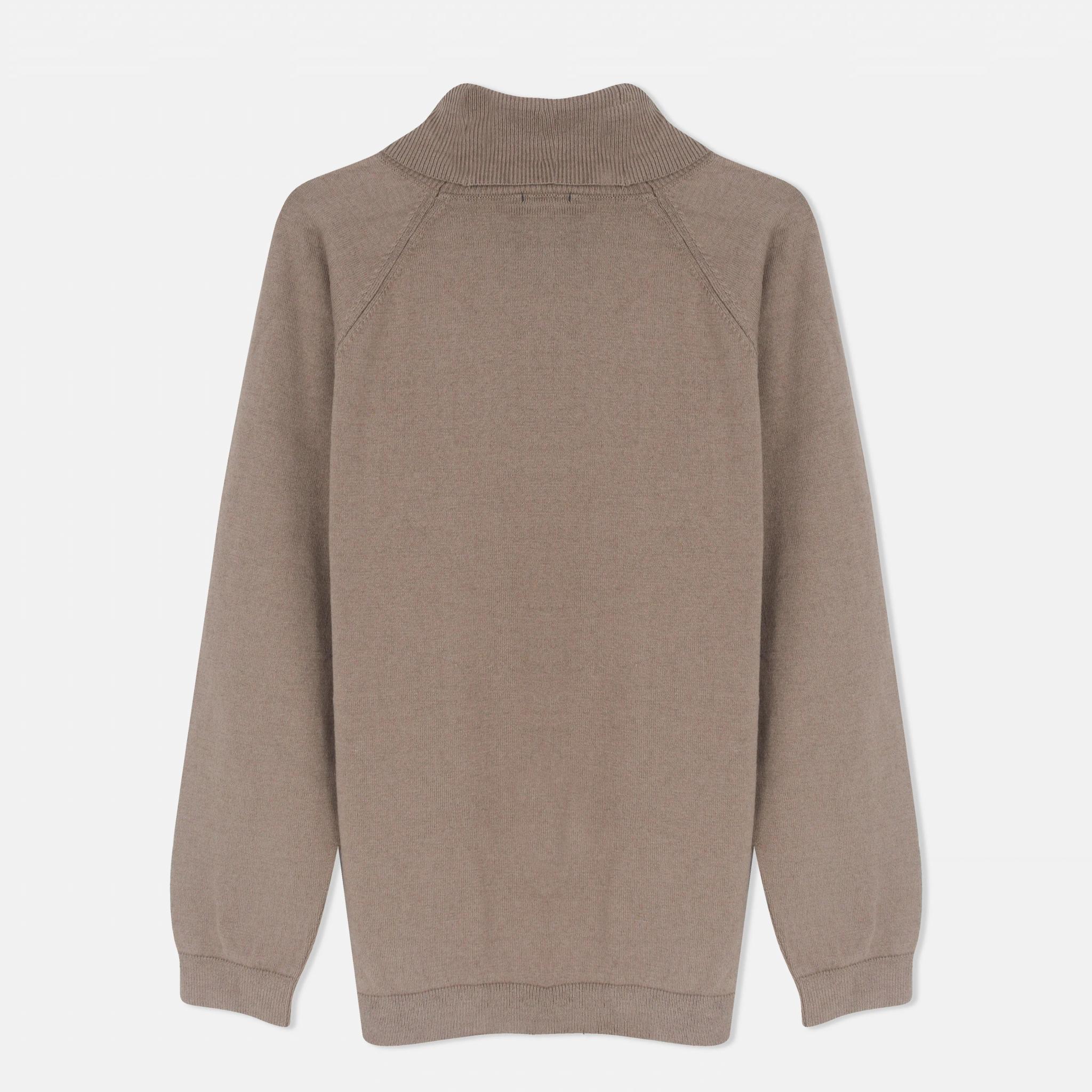 HIGH NECK KNIT SWEATER media preview 3