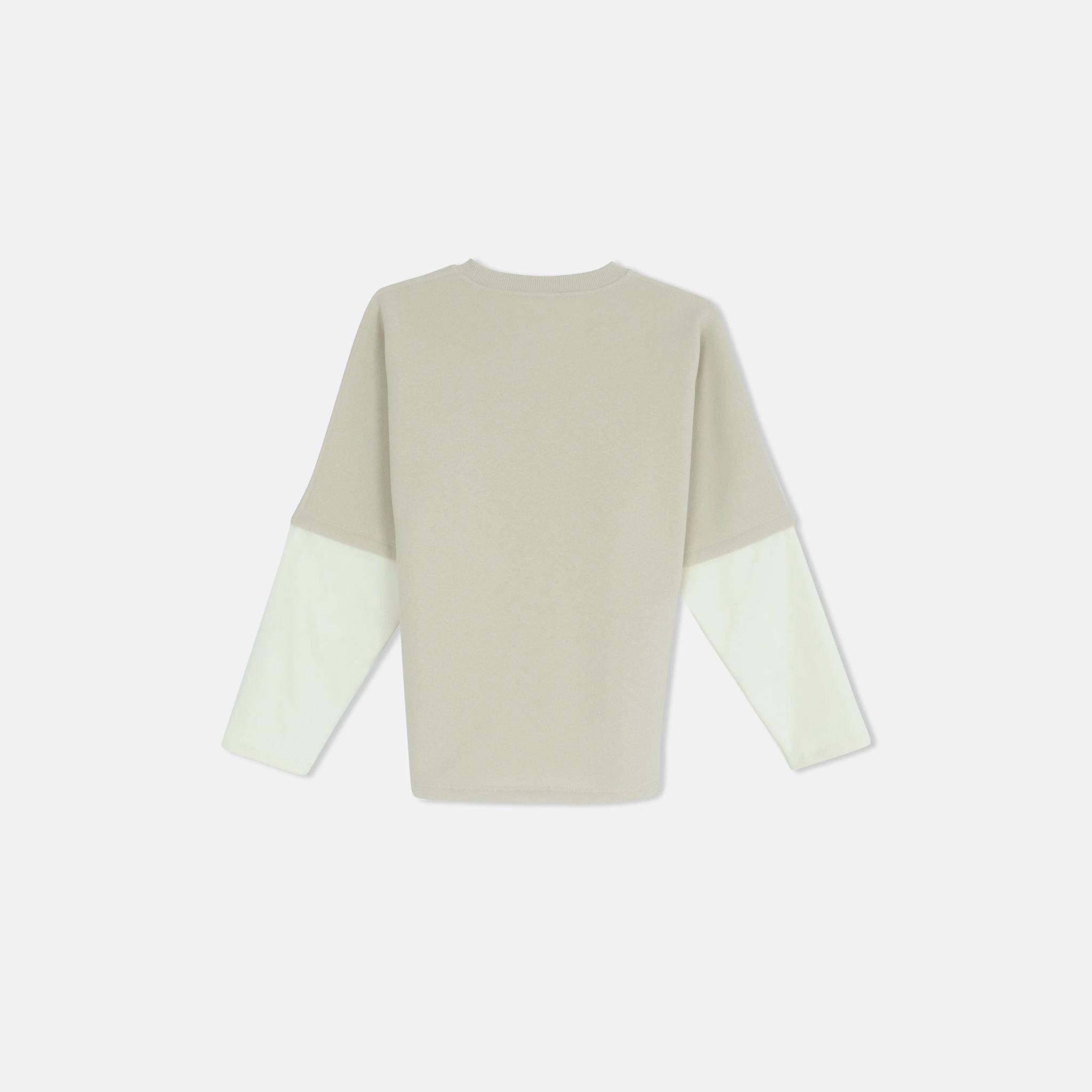 Boys' two-tone multi-layered T-shirt media preview 3