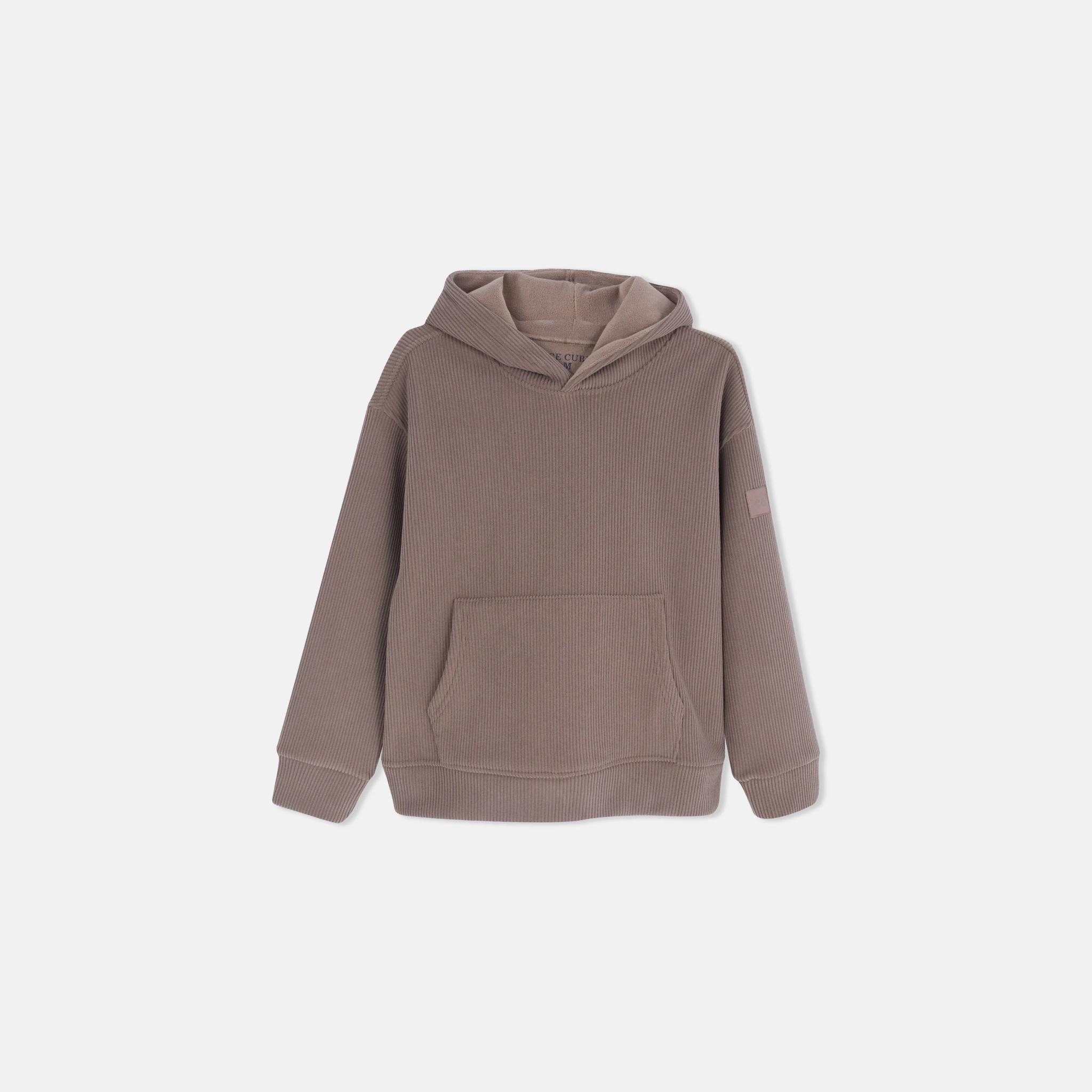 Boys' ribbed hoodie alternative product image