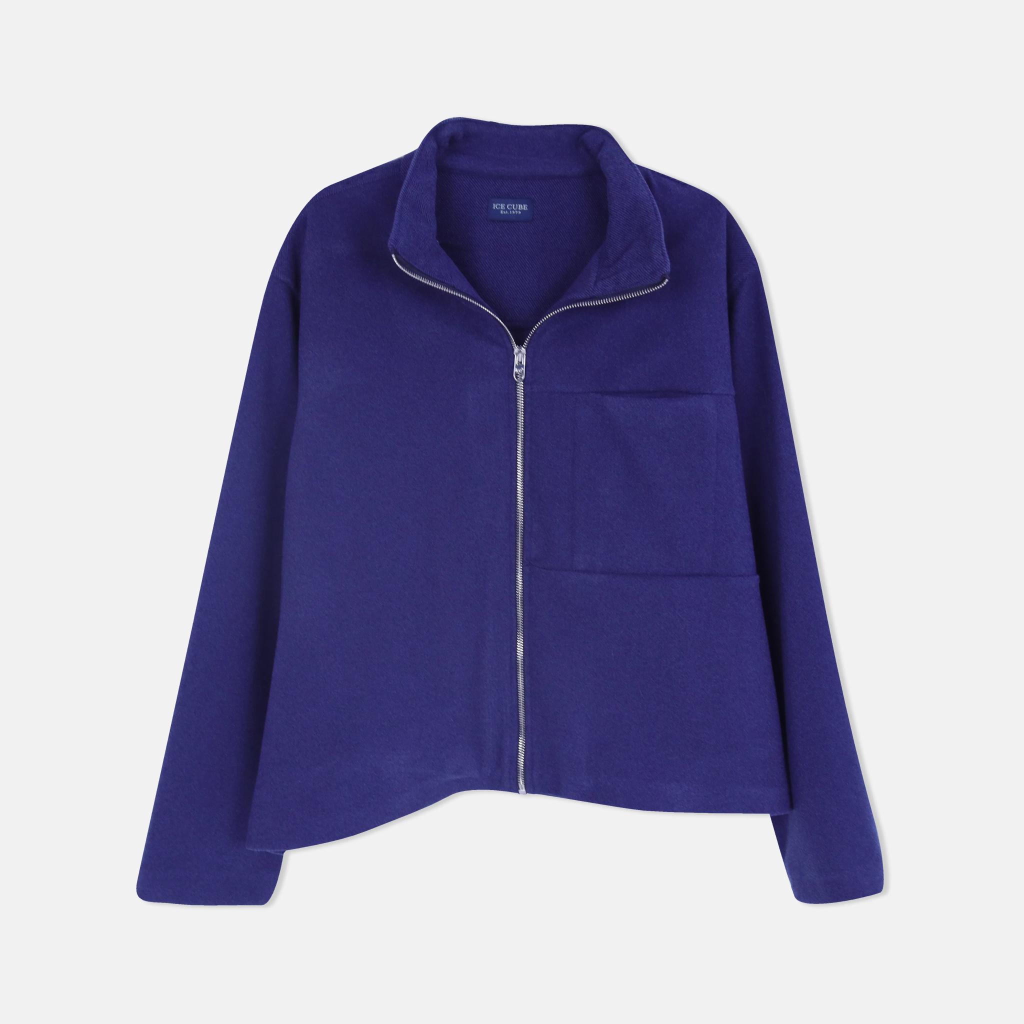 سترة نسائية من الصوف بسحاب كامل alternative product image