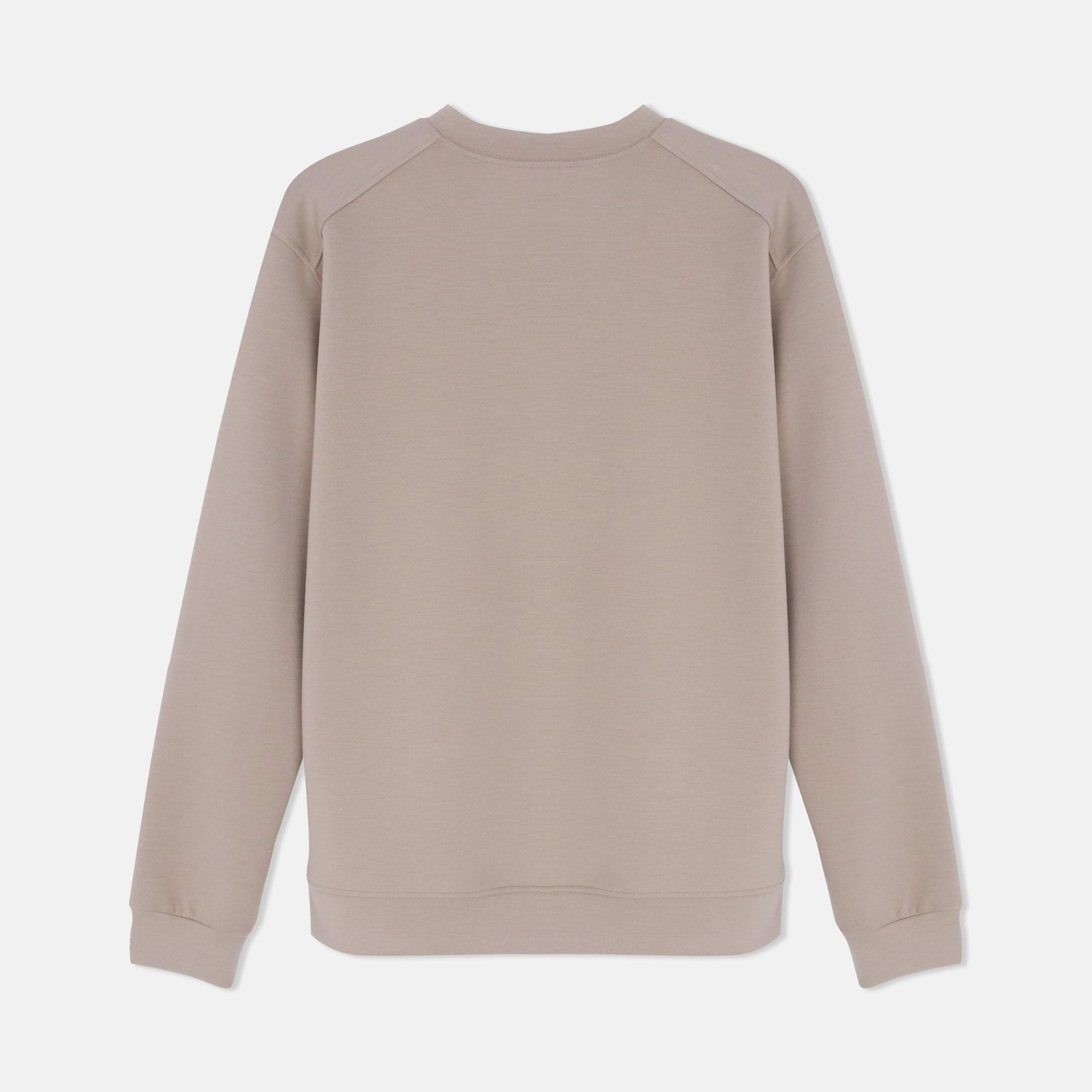 سترة رجالية سادة برقبة دائرية media preview 4