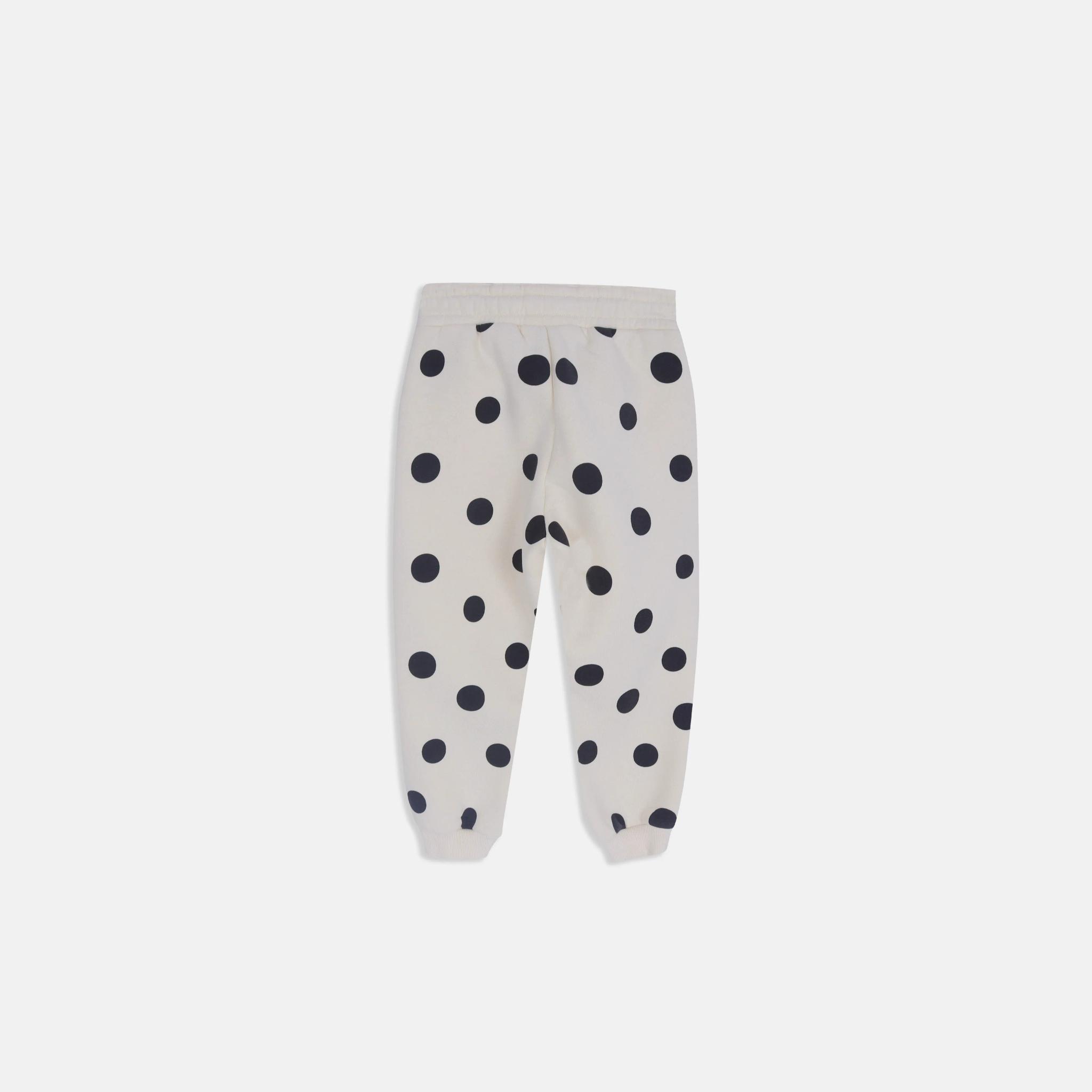 Girls' Polka Dot Graphic Jogger Pants media preview 3